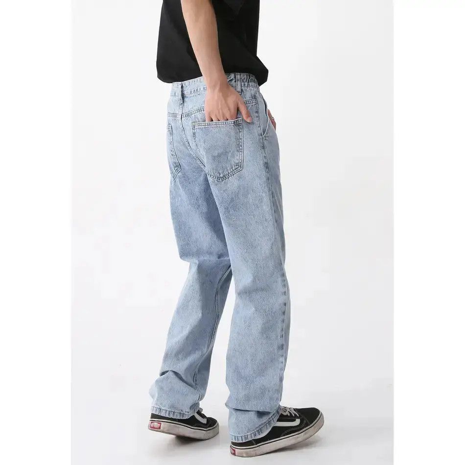 Japanese Brand Retro loose high street casual jeans Size US 32 / EU 48 - 2 Thumbnail