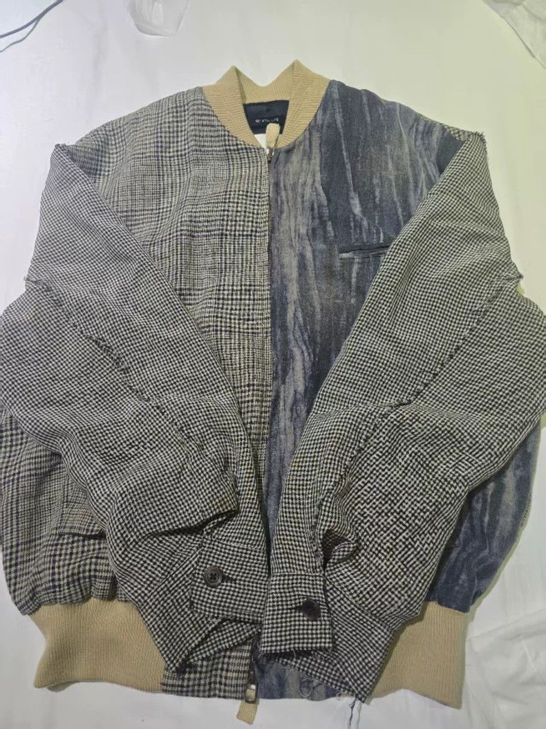 Song For The Mute Song For The Mute patchwork fabric jacket Size US M / EU 48-50 / 2 - 2 Thumbnail