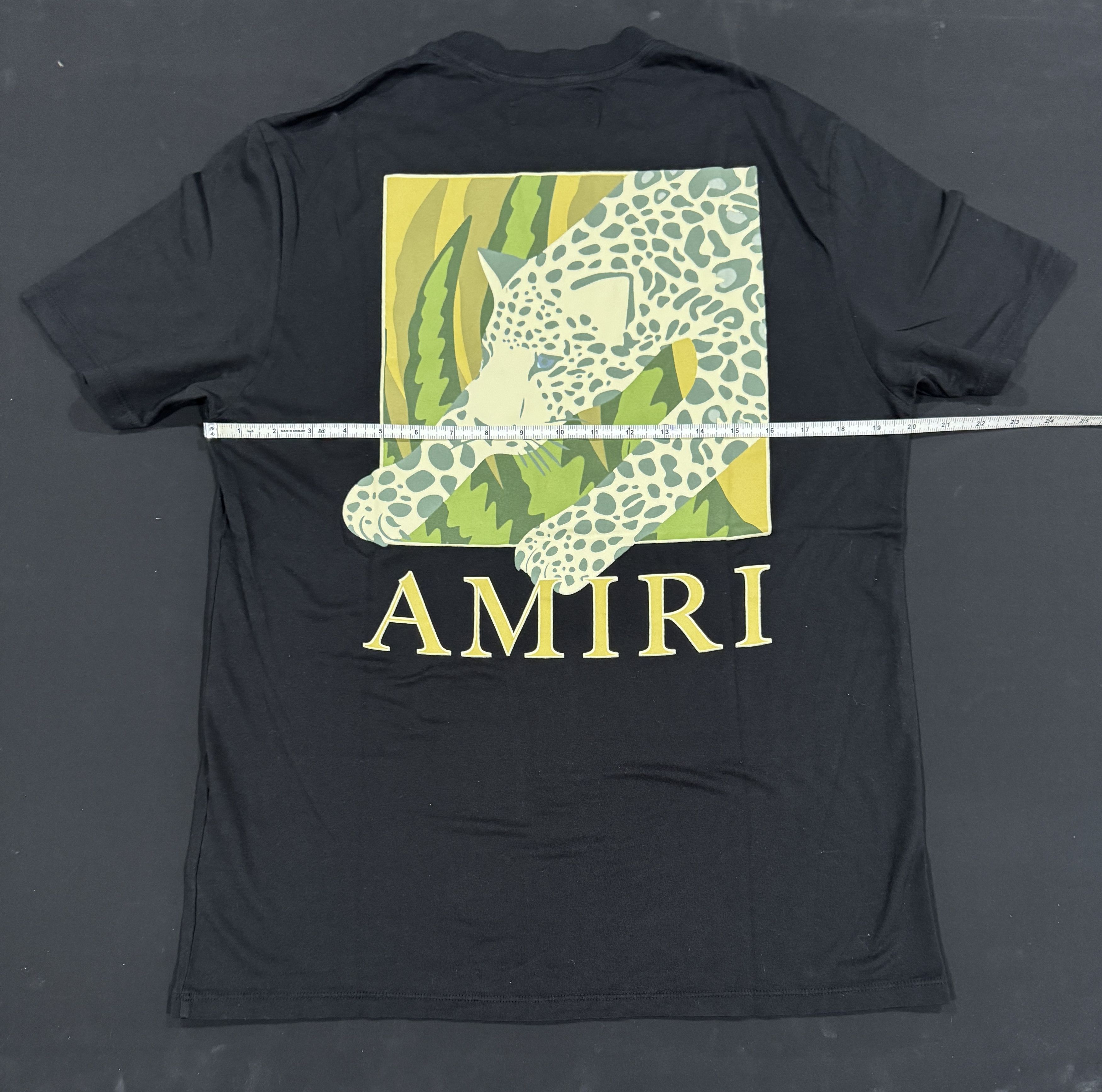 Amiri AMIRI LEOPARD PRINT T-SHIRT SIZE XS Size US XS / EU 42 / 0 - 4 Thumbnail