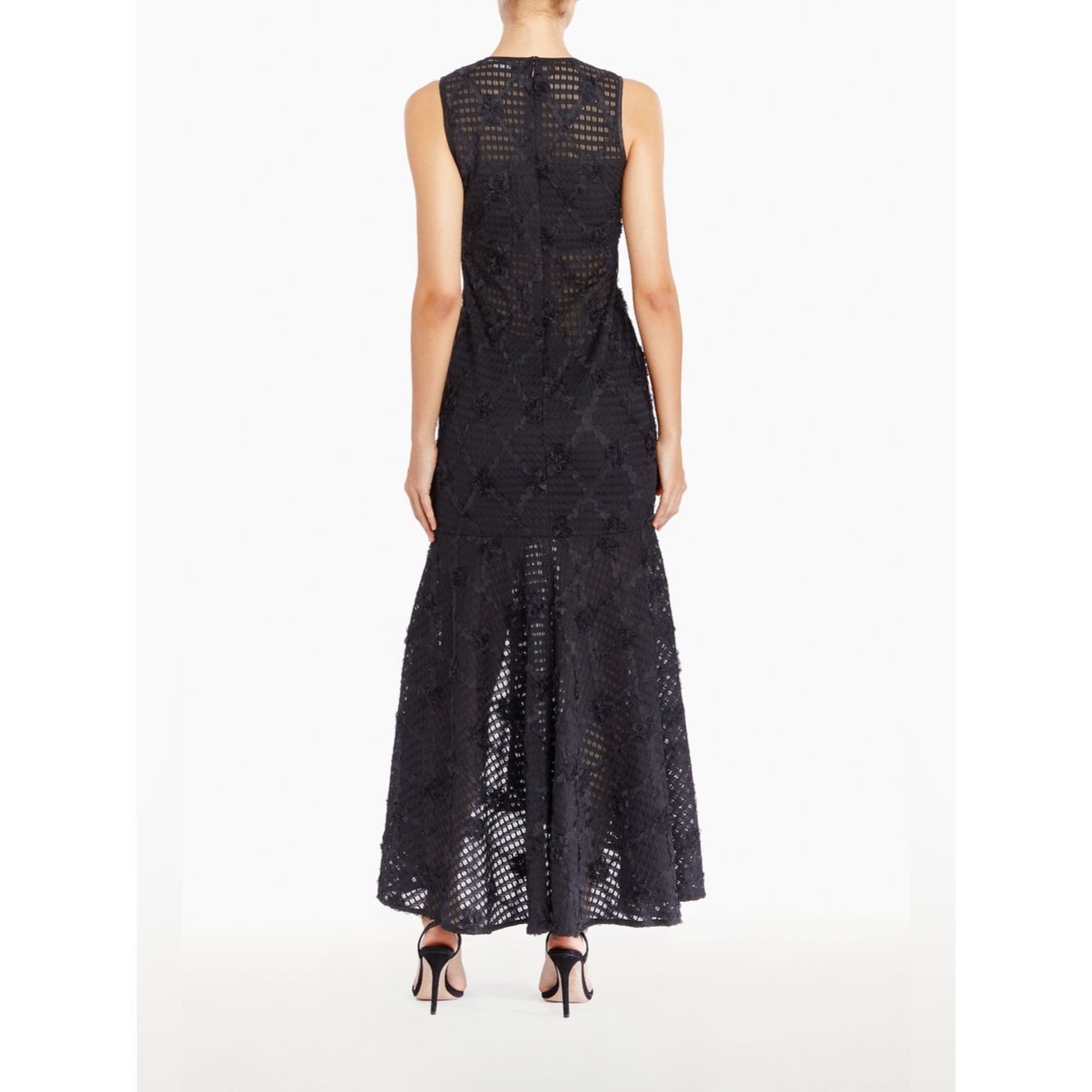 Amanda Uprichard Amanda Uprichard Lauritta Dress Black NWT Sleeveless Lace M Size S / US 4 / IT 40 - 3 Thumbnail