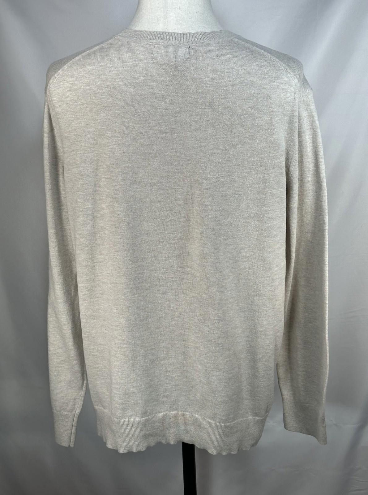 Banana Republic Banana Republic Cotton/Poly Long Sleeve Sweater Brown Men XL Size US XL / EU 56 / 4 - 2 Thumbnail