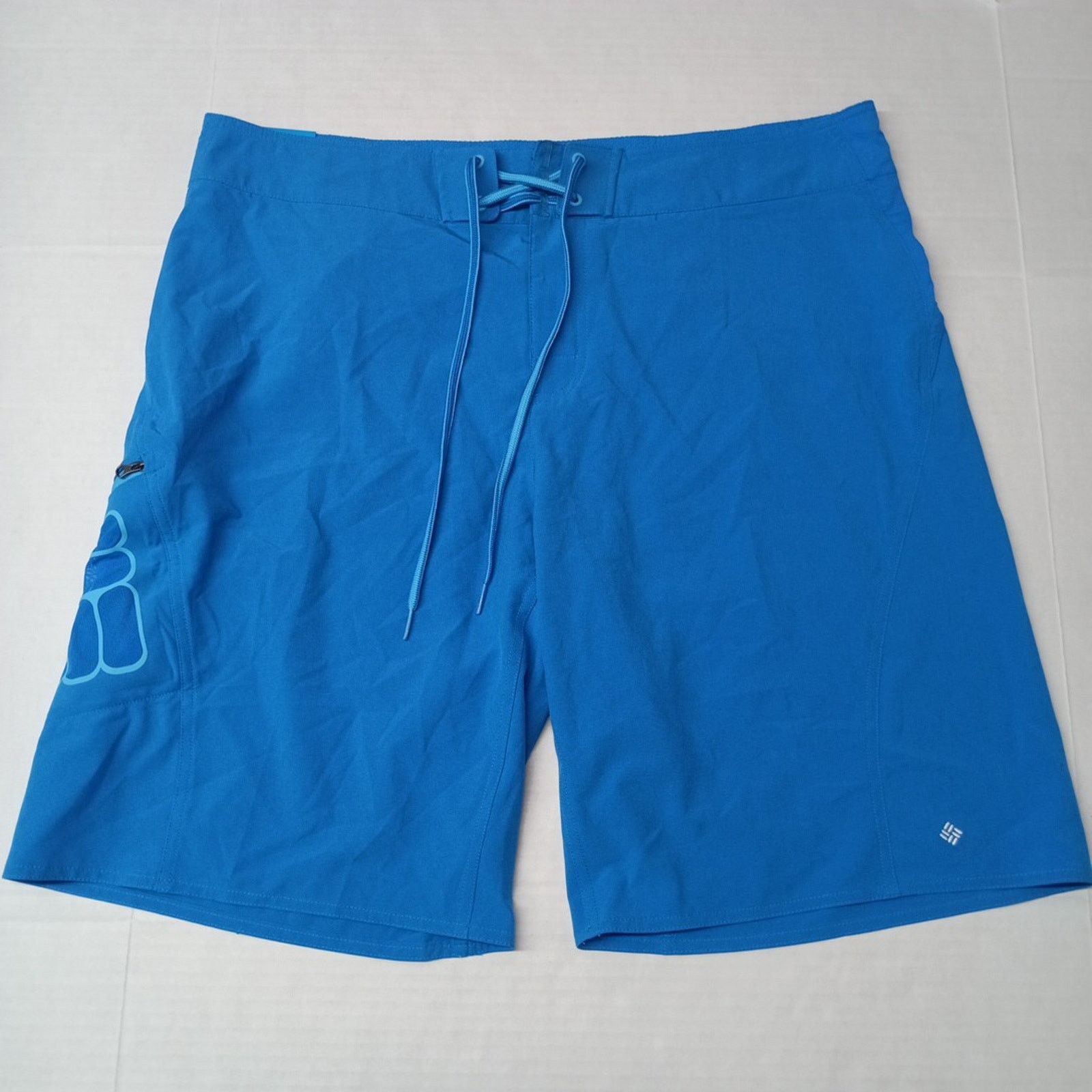 Columbia Columbia Men’s Omni Shield Board Shorts Bright Blue Size 40 Size US 40 / EU 56 - 1 Thumbnail