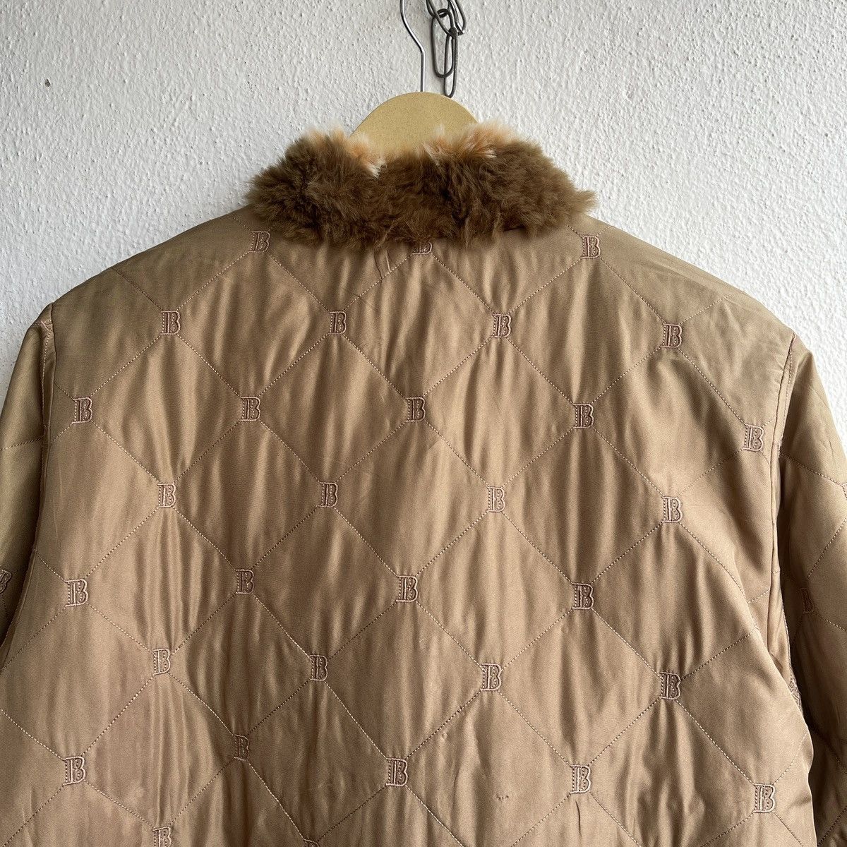 Balmain BALMAIN REVERSIBLE MONOGRAM FUR JACKET Size US L / EU 52-54 / 3 - 24 Thumbnail