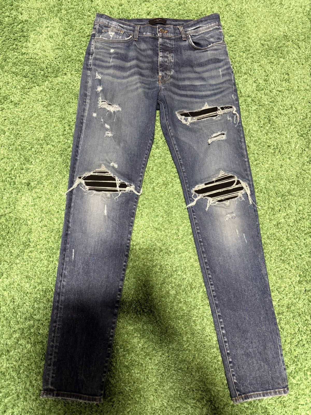 Amiri Amiri mx1 black patch Size US 36 / EU 52 - 1 Thumbnail