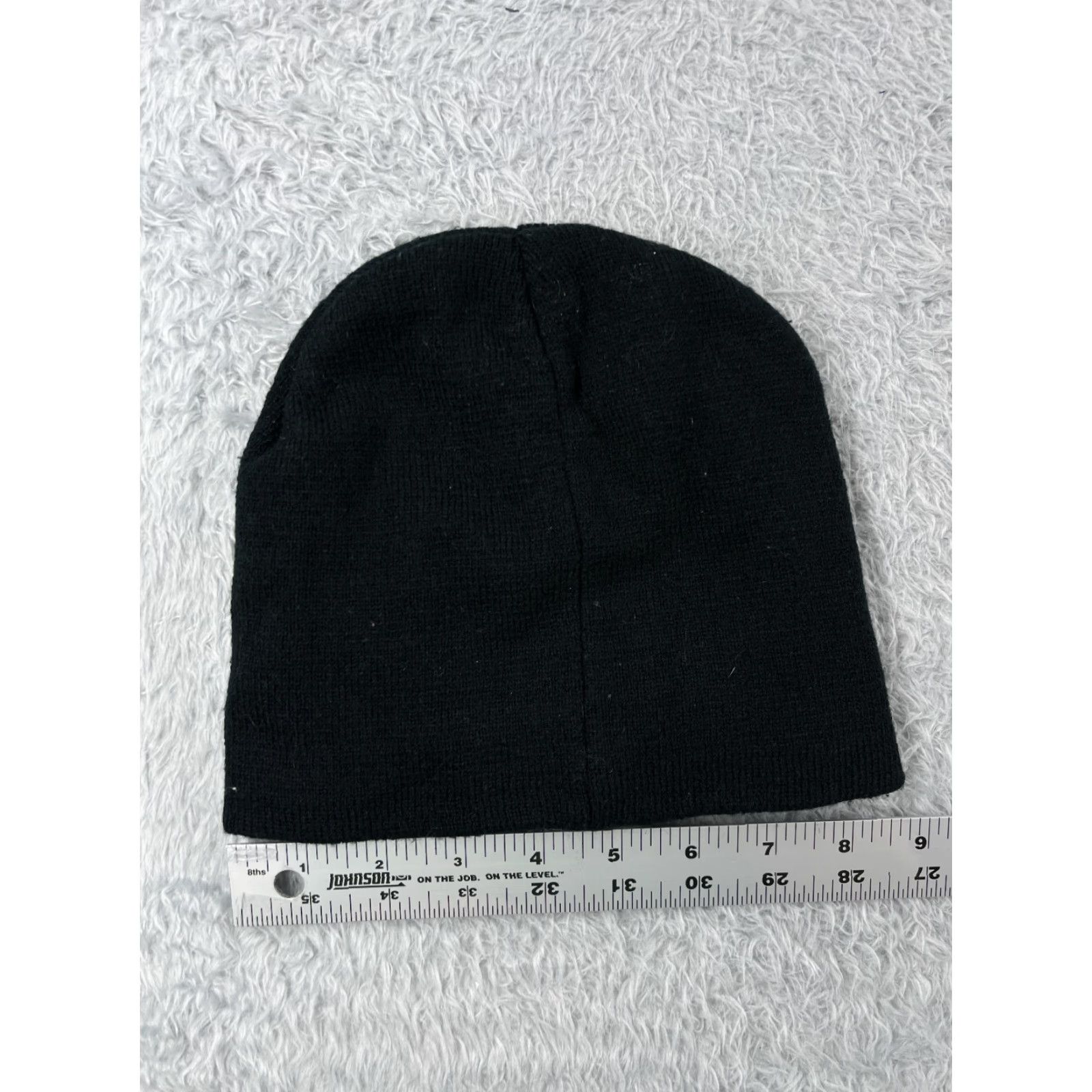 Vintage Matco Beanie Hats Toque Adult One Size Black Knit 100% Acrylic Tools Mechanic Logo Ski Size ONE SIZE - 3 Thumbnail