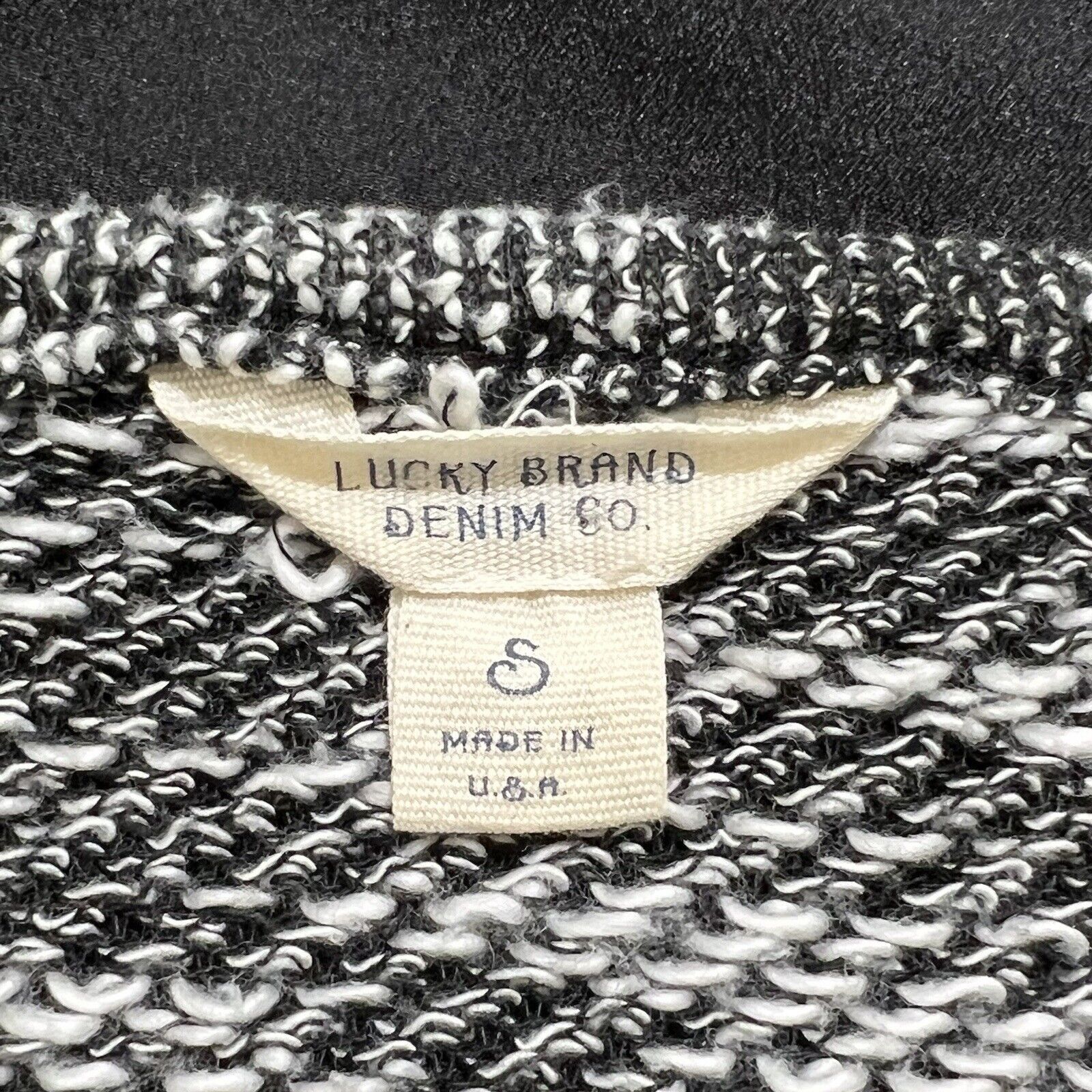 Lucky Brand Vintage Lucky Brand Knit Sweater Silky Sides & Back Size S / US 4 / IT 40 - 3 Thumbnail