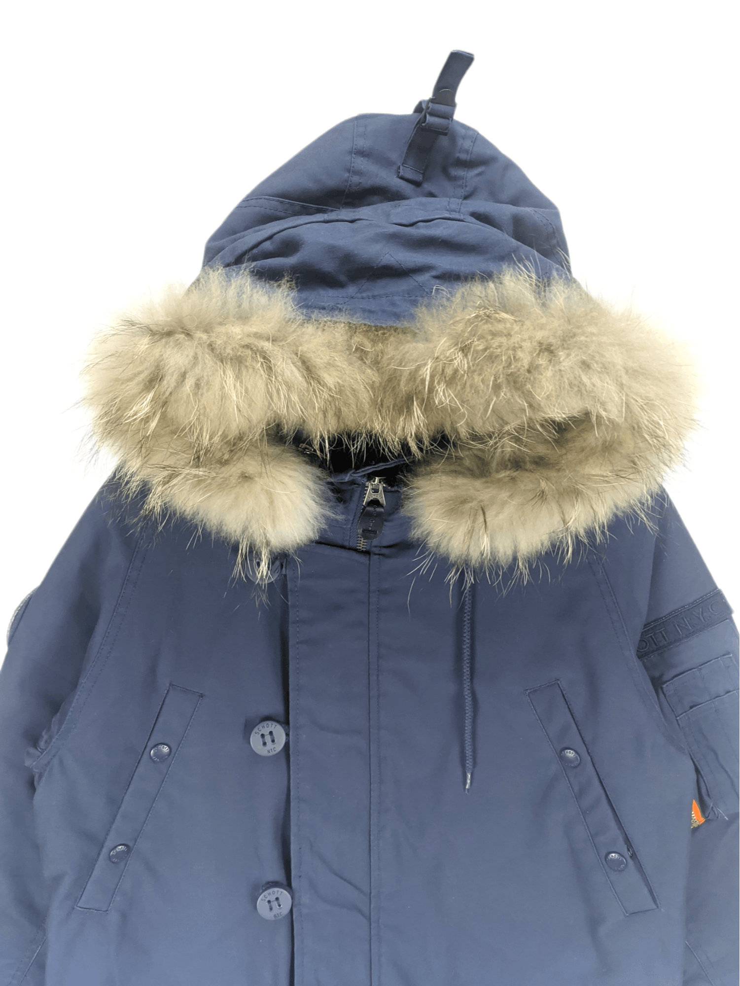 Schott Steals🔥Schott Parka Jacket U.S. Armed Forces Size US XS / EU 42 / 0 - 11 Thumbnail