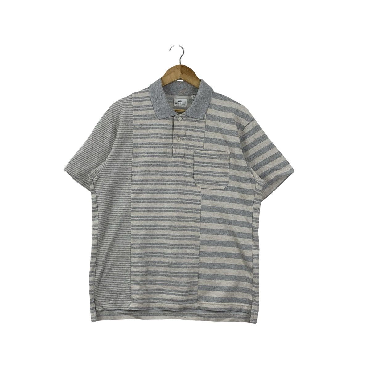 Engineered Garments ENGINEERED GARMENTS x UNIQLO Collection Patchwork Polo Tee Size US L / EU 52-54 / 3 - 1 Thumbnail