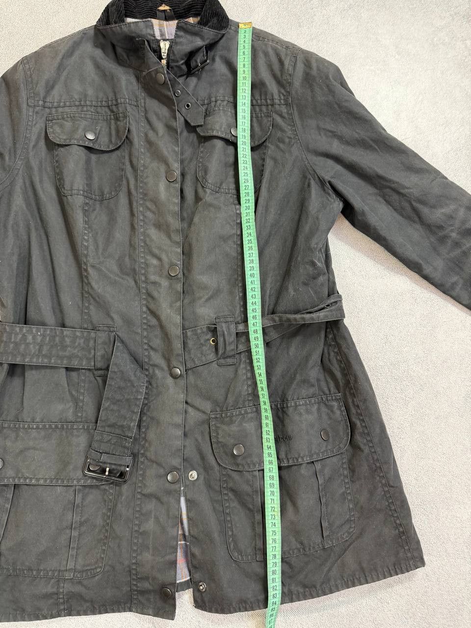 Barbour Barbour Waxed Utility Belted Women Jacket Y2K Size L / US 10 / IT 46 - 19 Thumbnail