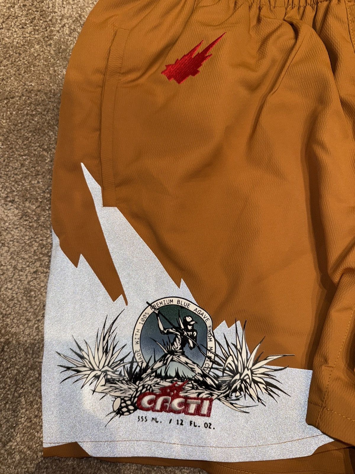 Travis Scott Cacti-Travis Scott 3M Soccer Short Size US 30 / EU 46 - 3 Thumbnail