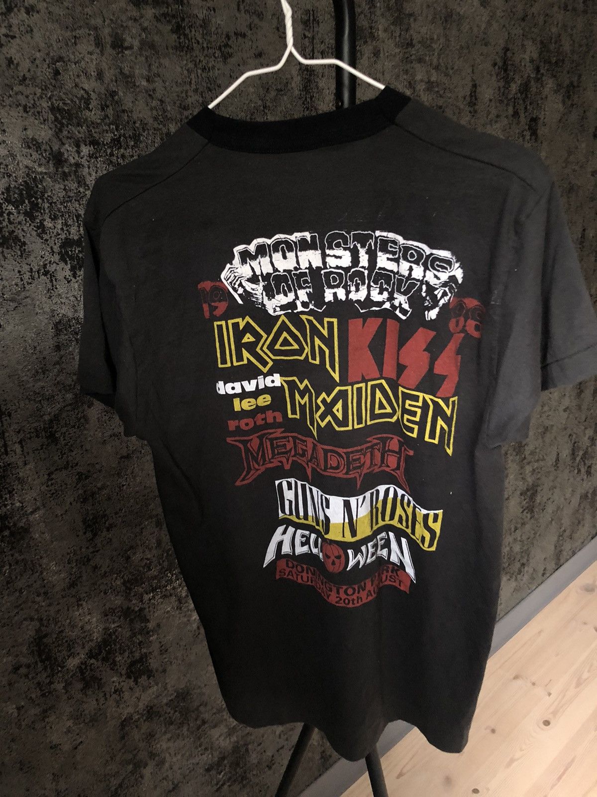 Band Tees × Vintage 🔥RARE🔥VINTAGE 1988 MONSTERS OF ROCK TEE Size US XL / EU 56 / 4 - 3 Thumbnail