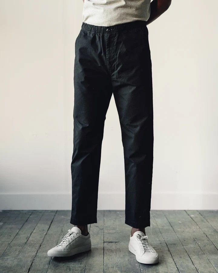 image of Orslow New Yorker Pants Black Size 2 / Small Easy Pants, Men's