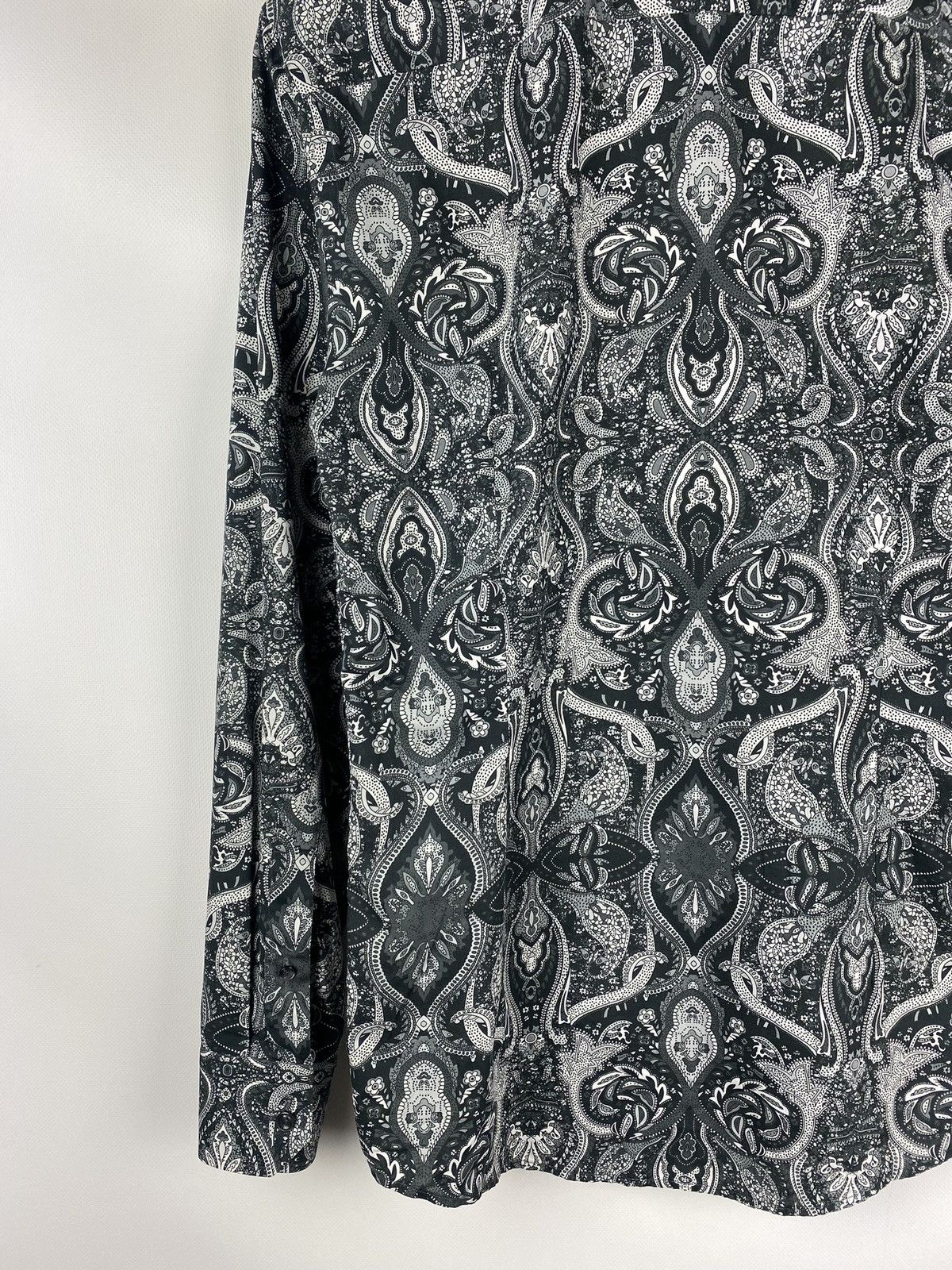 Eton Eton paisley patterned long sleeve button up shirt Slim Size US M / EU 48-50 / 2 - 20 Thumbnail