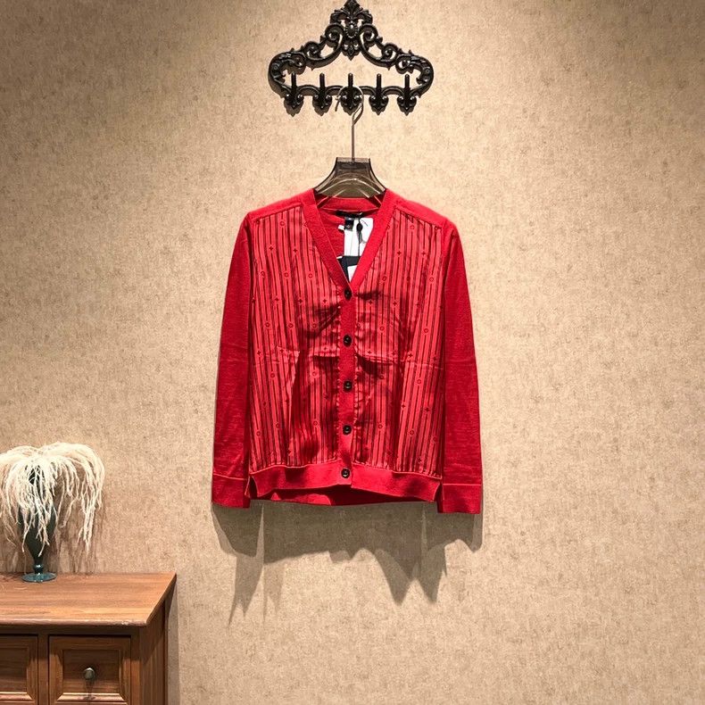 Louis Vuitton Louis Vuitton 25ss red patchwork mulberry silk pinstripe p Size US XS / EU 42 / 0 - 2 Thumbnail