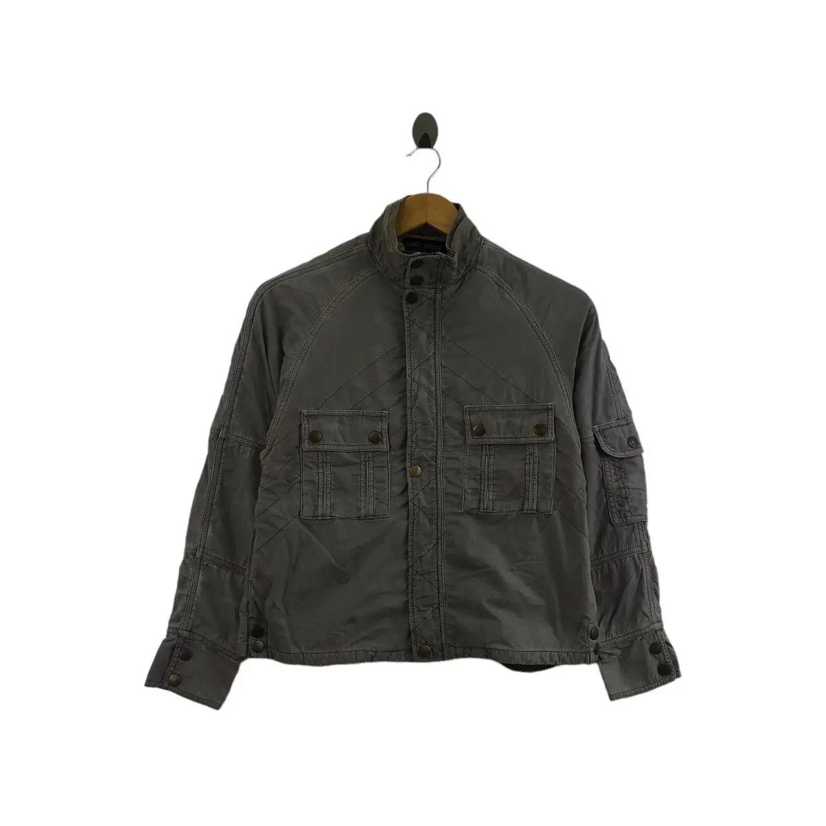 Vintage RESCUE SQUAD JAPAN Tactical Cropped Jacket Parka
