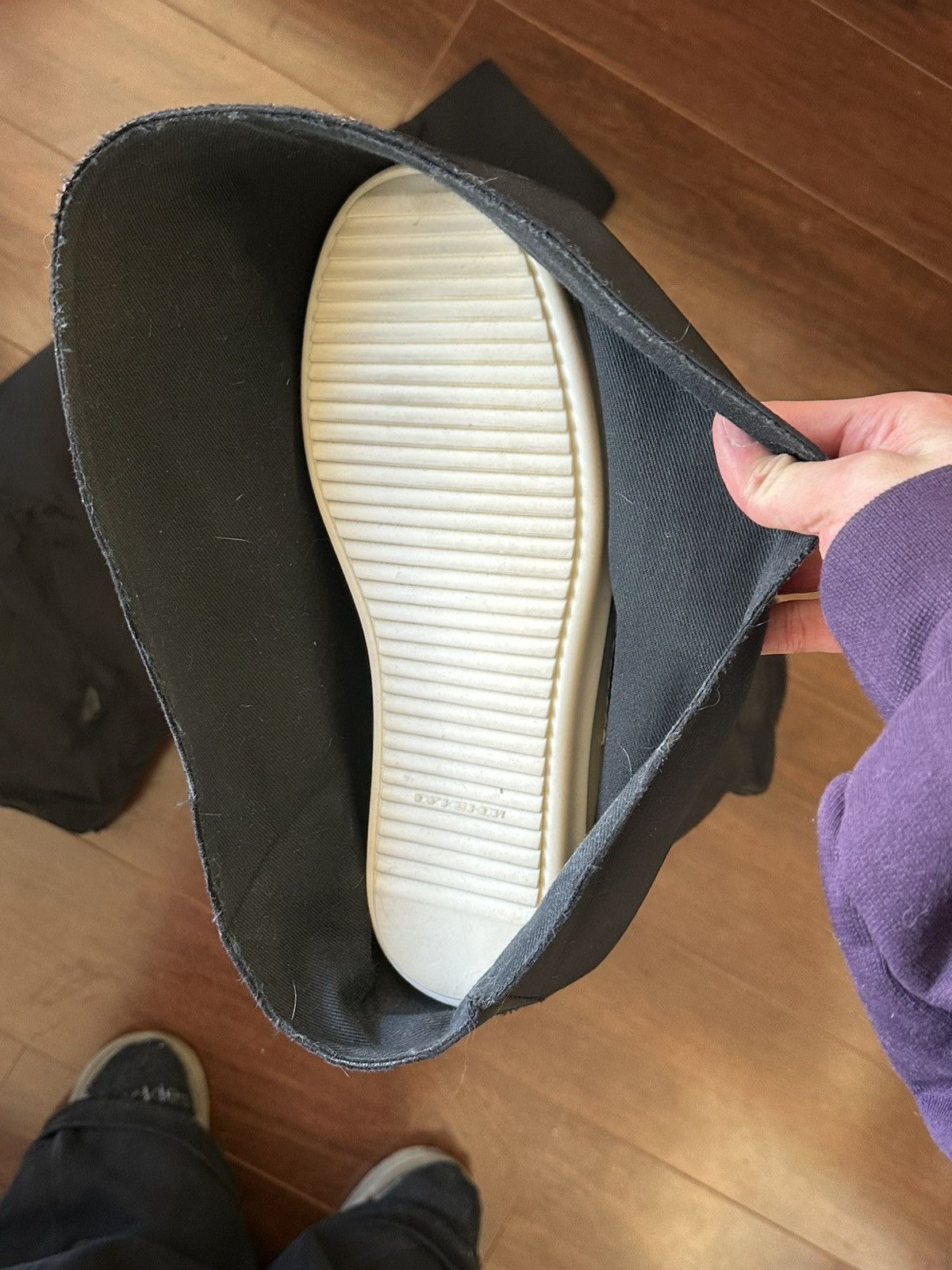 Rick Owens × Rick Owens Drkshdw Rick owens fetish boots Size US 10.5 / EU 43-44 - 5 Thumbnail