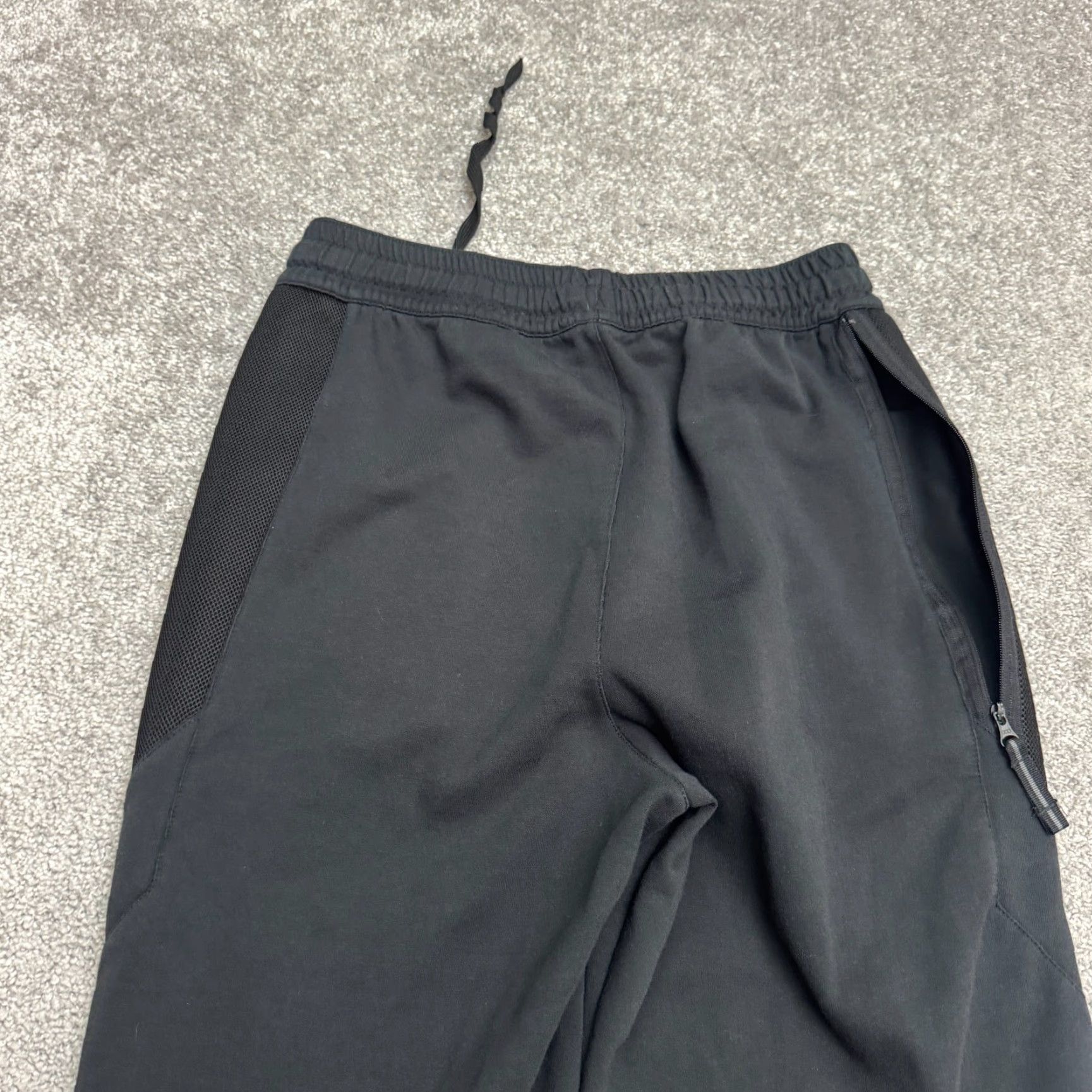 Nike Nike Dri-Fit Jogger Sweatpants Mens Small Black SI Logo Zip Pockets Activewear Size US 29 - 2 Thumbnail