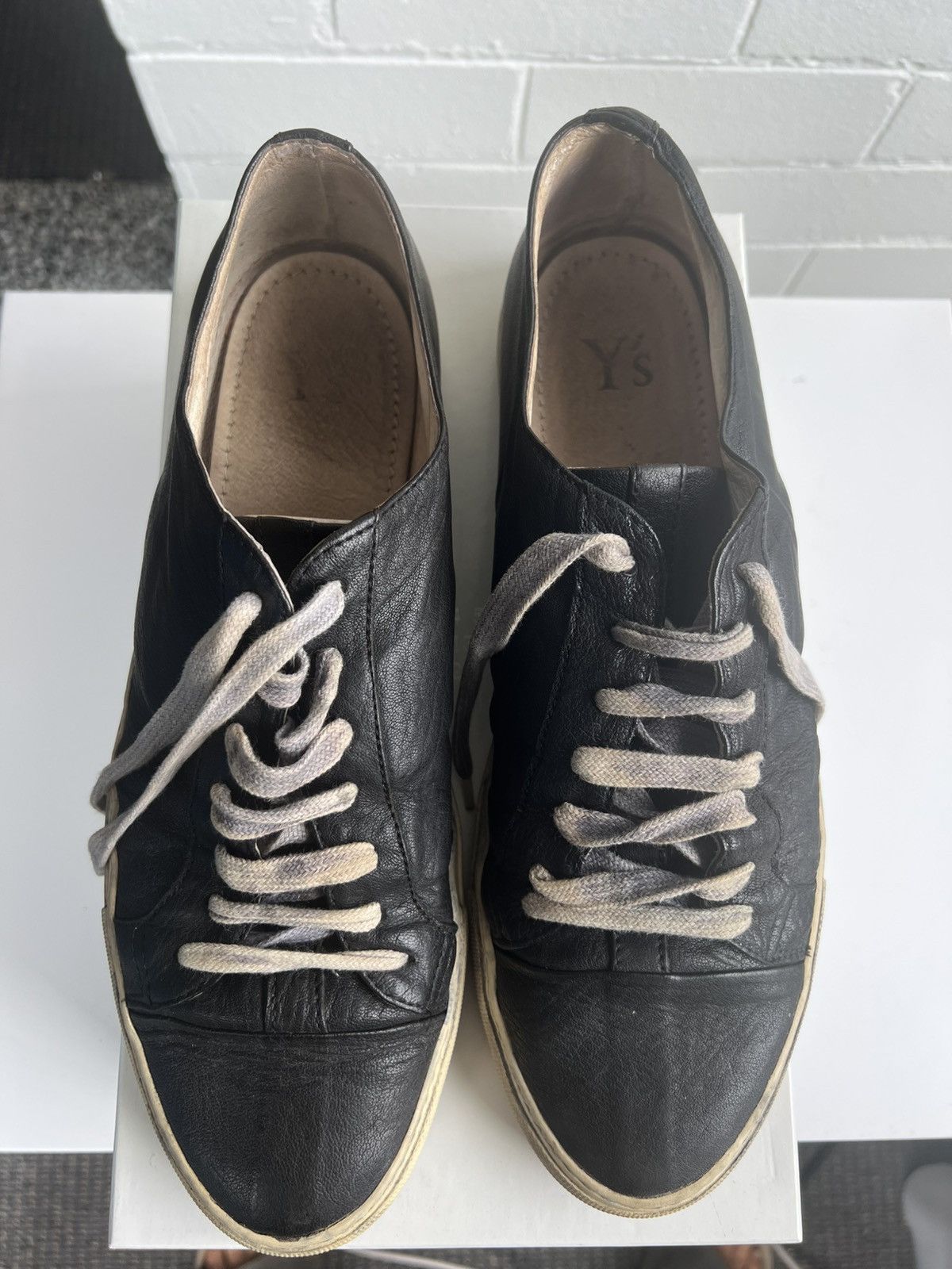 Yohji Yamamoto Yohji distressed trainer Size US 11 / EU 44 - 1 Thumbnail