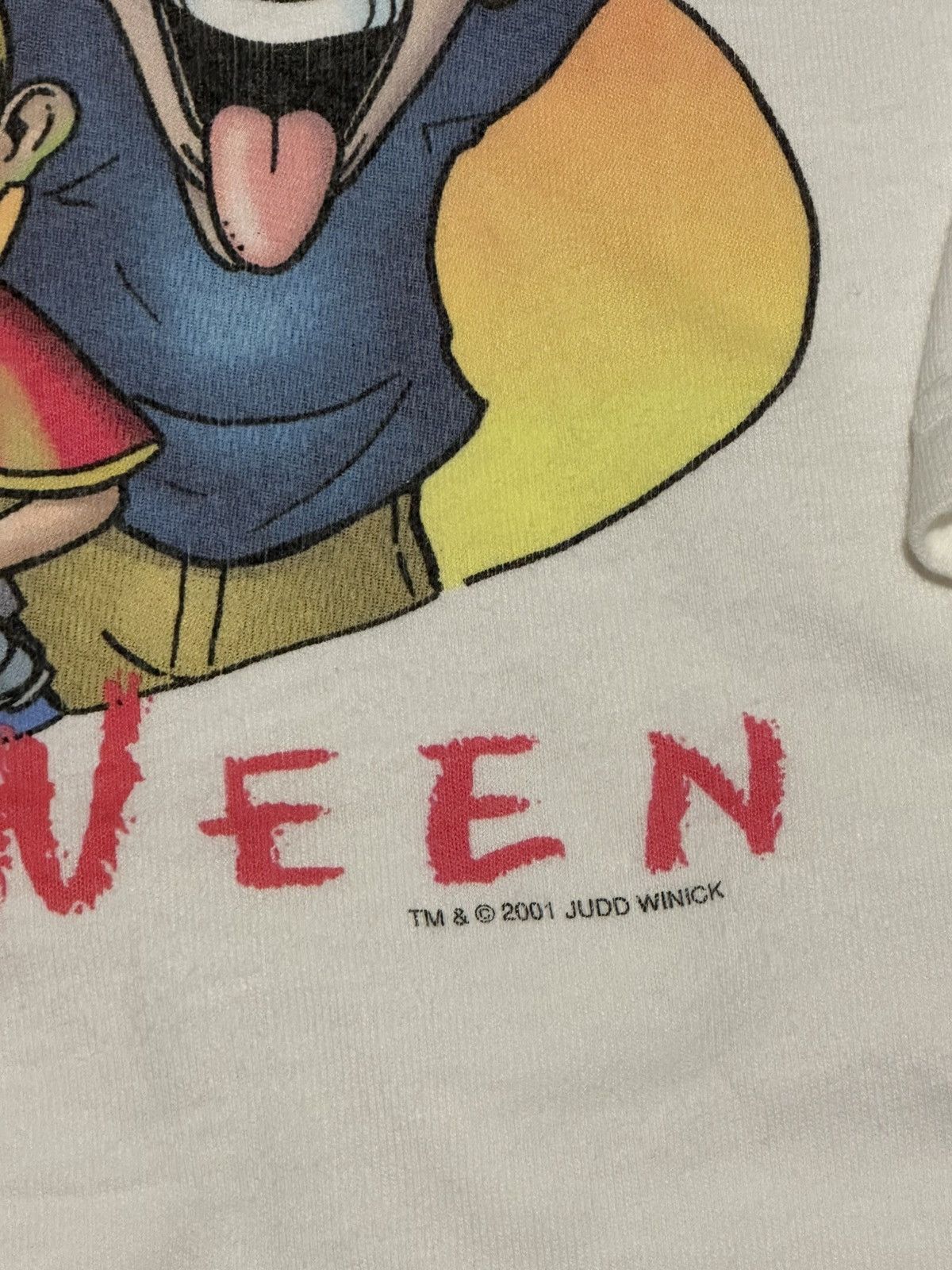 Vintage Vintage y2k berry Ween Comic Book 2001 T-shirt Size US XL / EU 56 / 4 - 7 Thumbnail