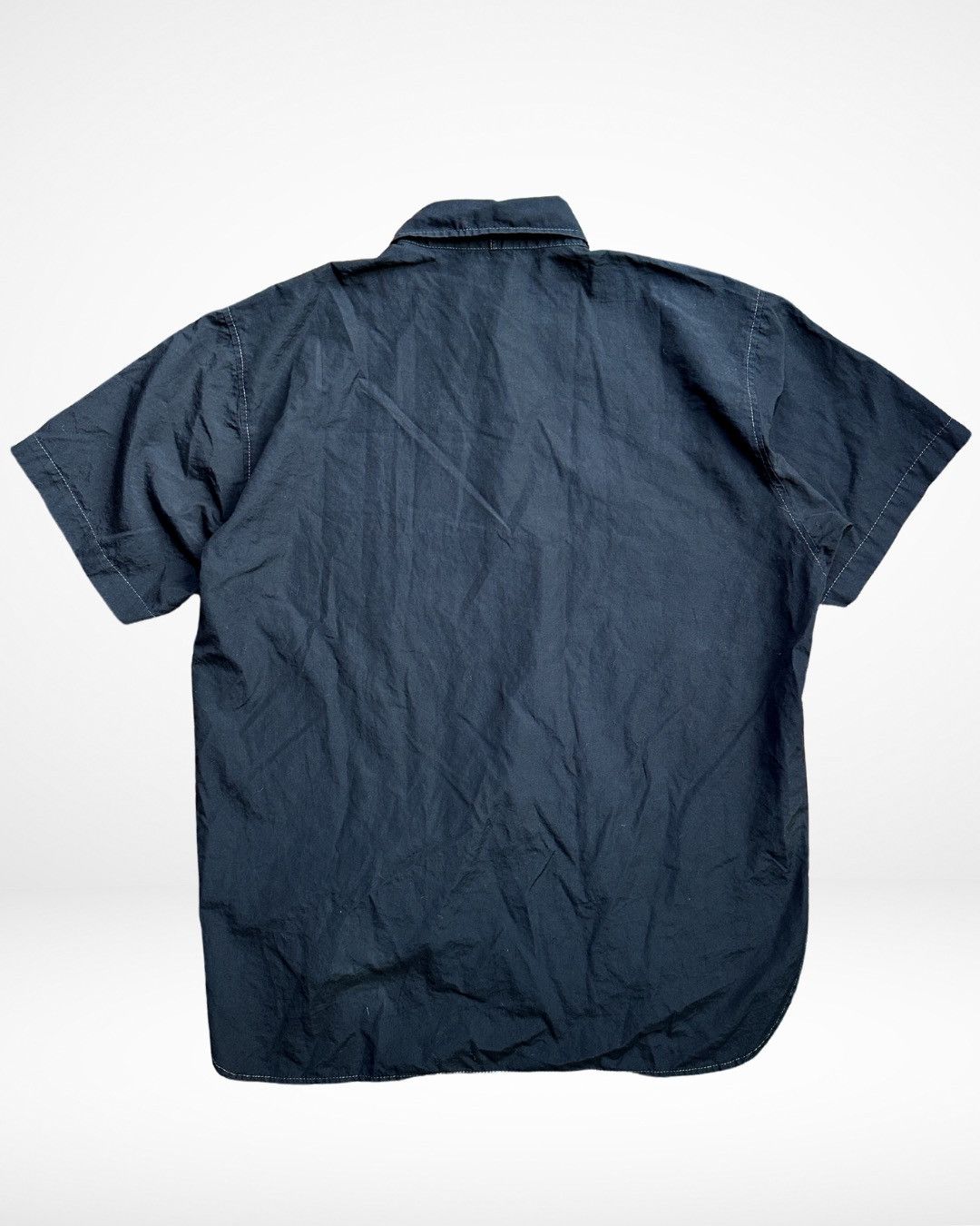 Boneville × Massimo Osti 1980s Contrast Stitch Bowling Work Shirt Size US M / EU 48-50 / 2 - 4 Thumbnail