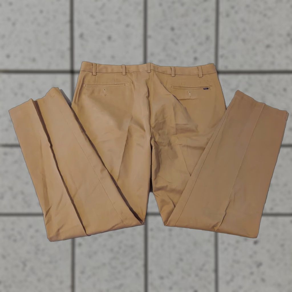 Polo Ralph Lauren Polo Ralph Lauren Pants Khakis 38x32 Beige Cotton Men Regular Shirt? Size US M / EU 48-50 / 2 - 1 Thumbnail