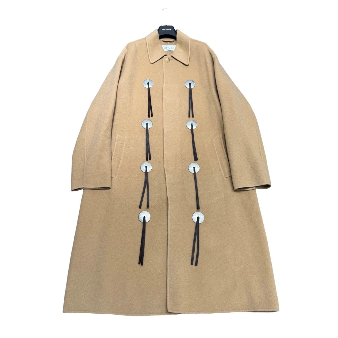 Lanvin Lanvin Wool Cashmere Coat Size L Size US L / EU 52-54 / 3 - 1 Thumbnail