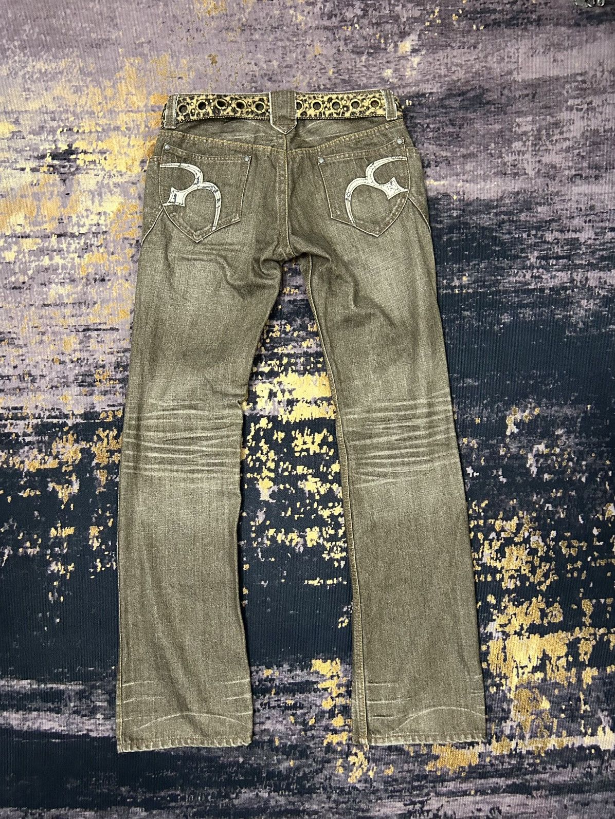 Nicole Club Mitsuhiro Matsuda Whiskered Snake Pocket Jeans