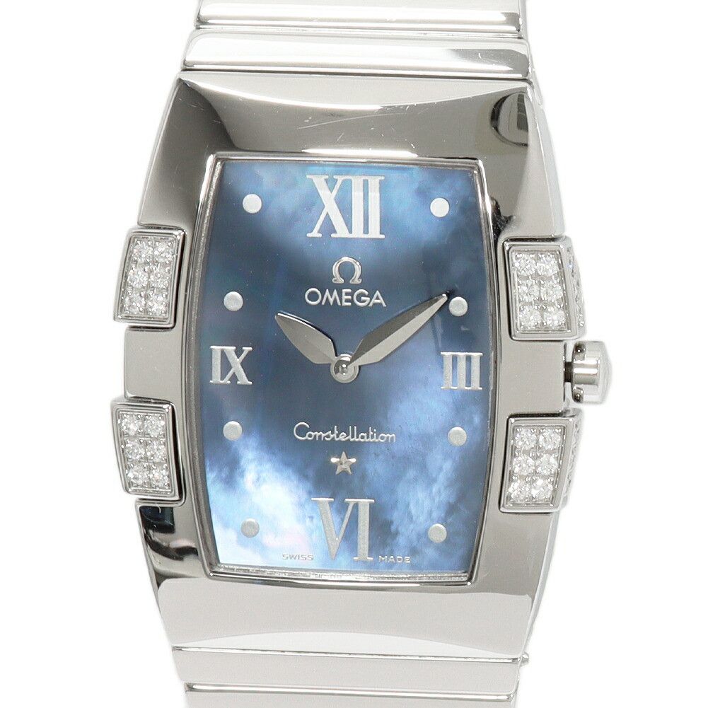 Omega Omega Omega Constellation Quadrella Steel Metal Quartz 1586.72 DUTY FREE for USA Size ONE SIZE - 1 Thumbnail