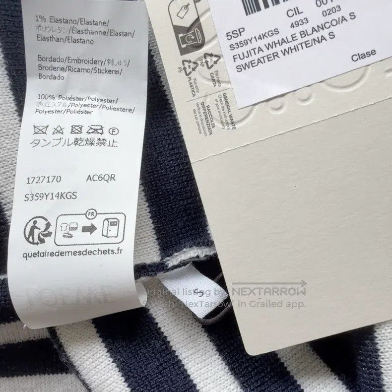 Loewe Loewe Suna Fujita whale wool blend knitted sweater Size S / US 4 / IT 40 - 5 Thumbnail