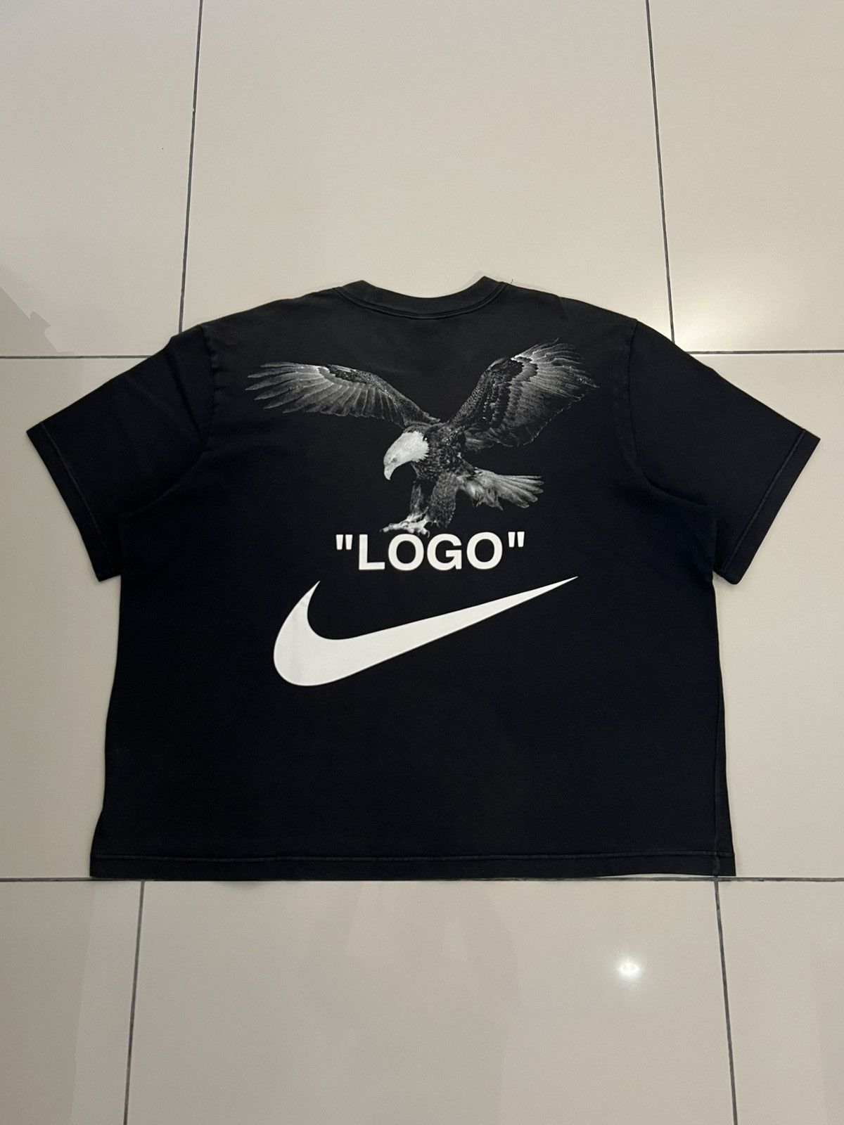 Tシャツ・カットソー Nikelab x OFF-WHITE Mercurial NRG X Tee Black ☆入手困難☆NikeLab x OFF-WHITE Mercurial NRG Tee (Off-White