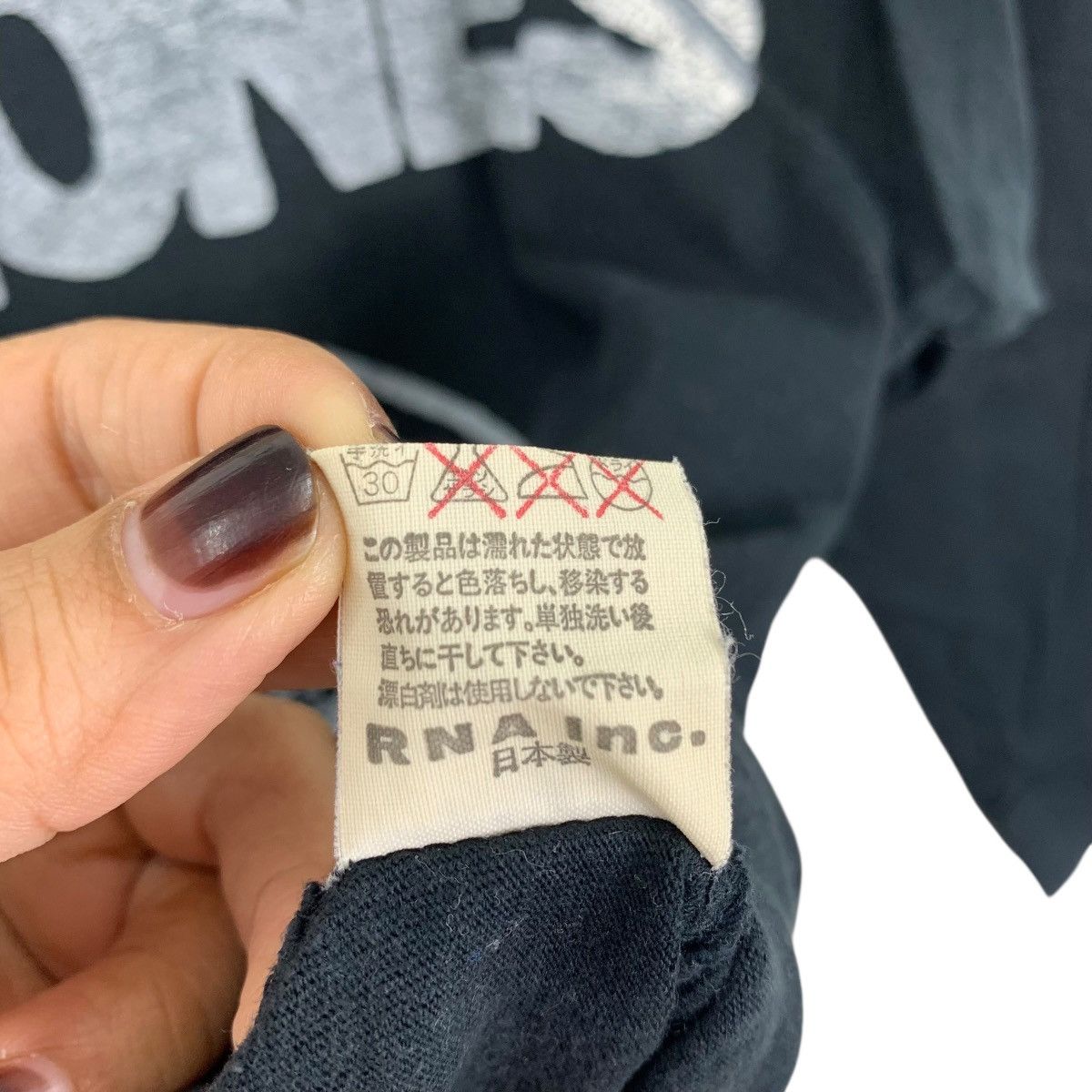 Japanese Brand RNA Inc x RAMONES Rnamones Jp Slang Rock Band Japanese Shirt Size US S / EU 44-46 / 1 - 10 Thumbnail