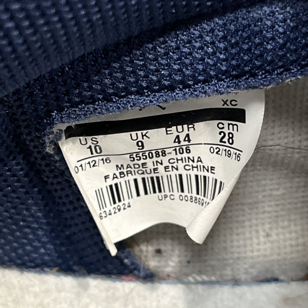 Nike Air Jordan 1 Retro Metallic Navy (2016) Size US 10 / EU 43 - 9 Thumbnail