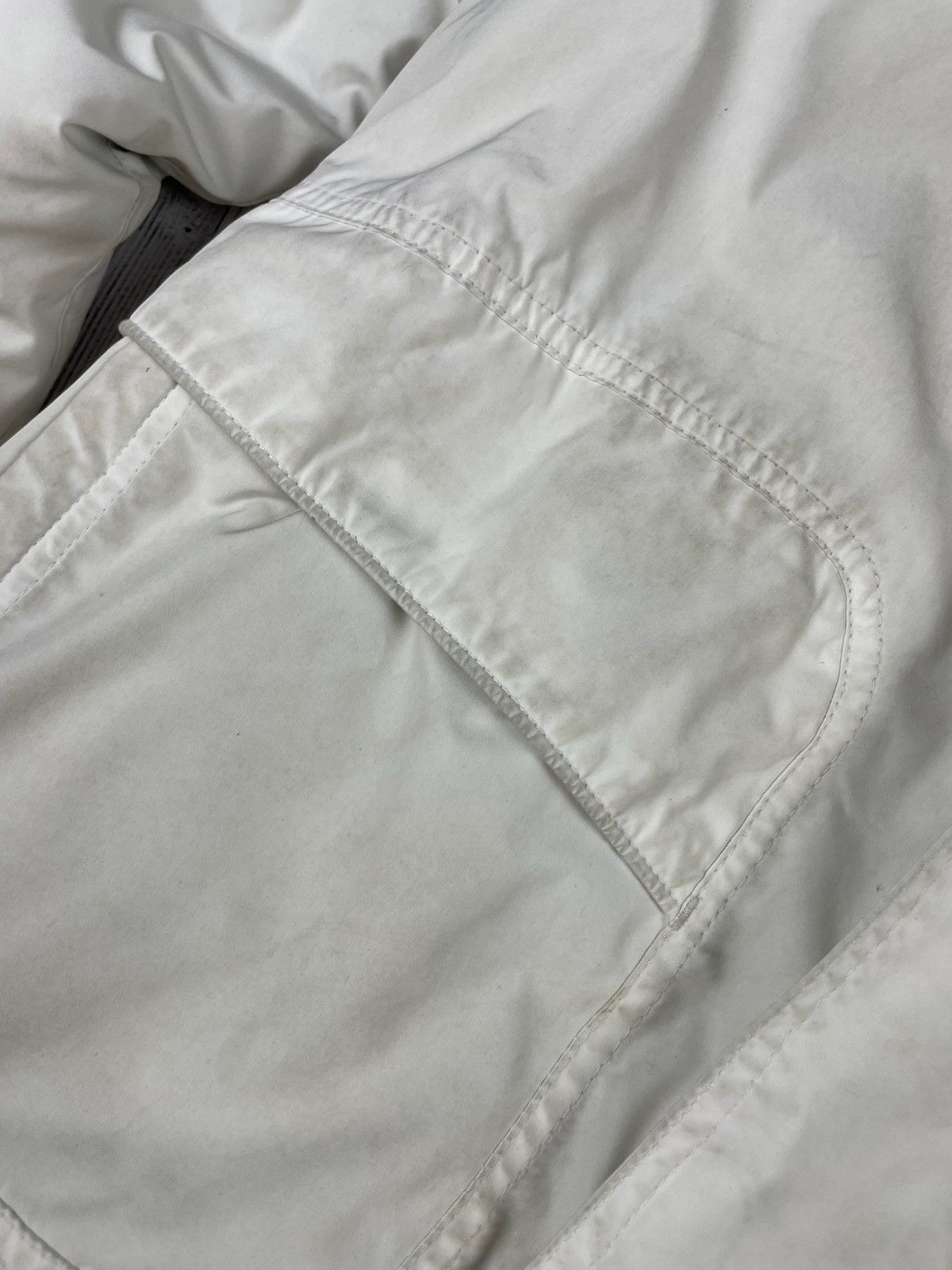 Nike Vintage nike Jacket snow fleece white logo rare size S Ski Size US S / EU 44-46 / 1 - 3 Thumbnail
