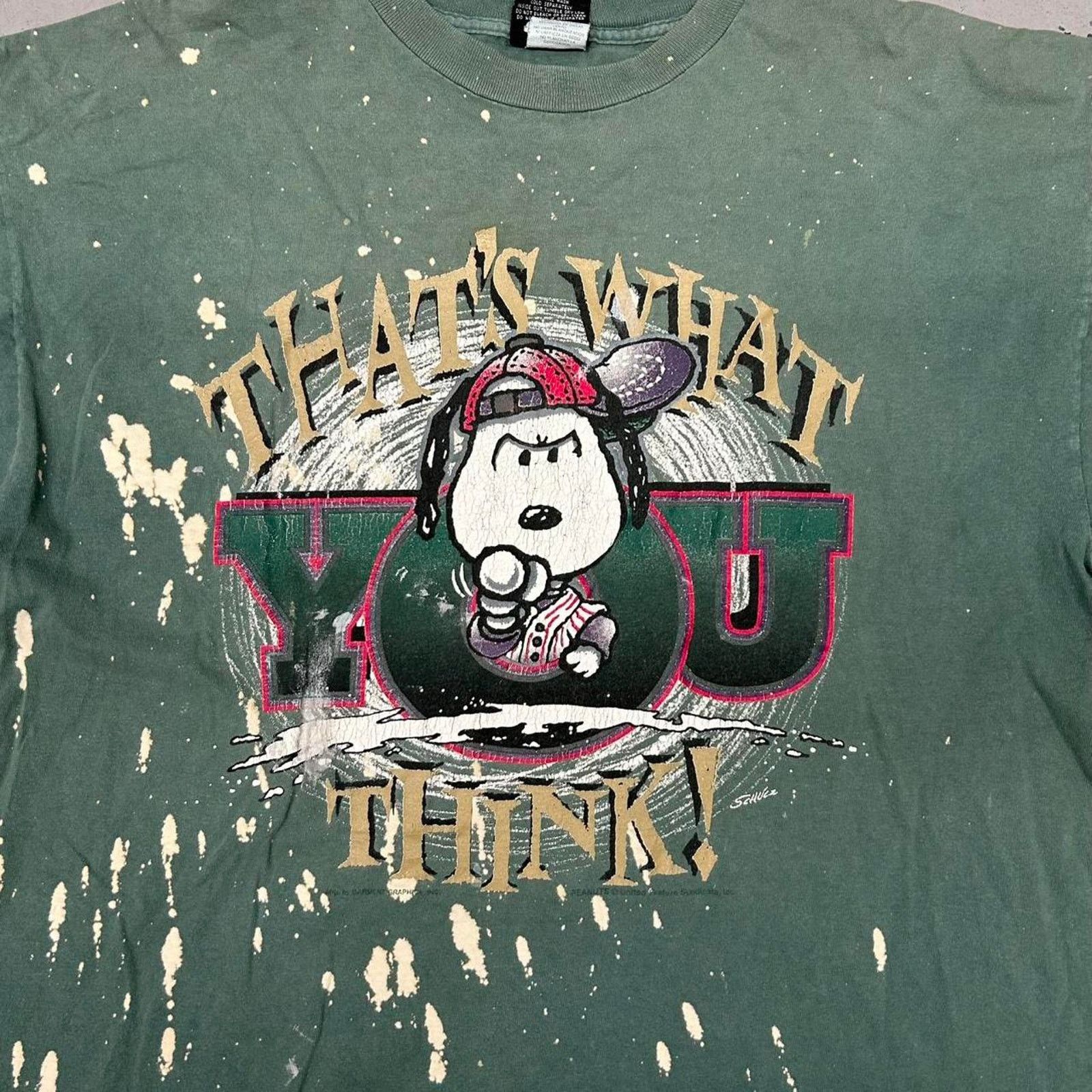 Other VTG Snoopy Bleach t-shirt Size US XL / EU 56 / 4 - 2 Thumbnail