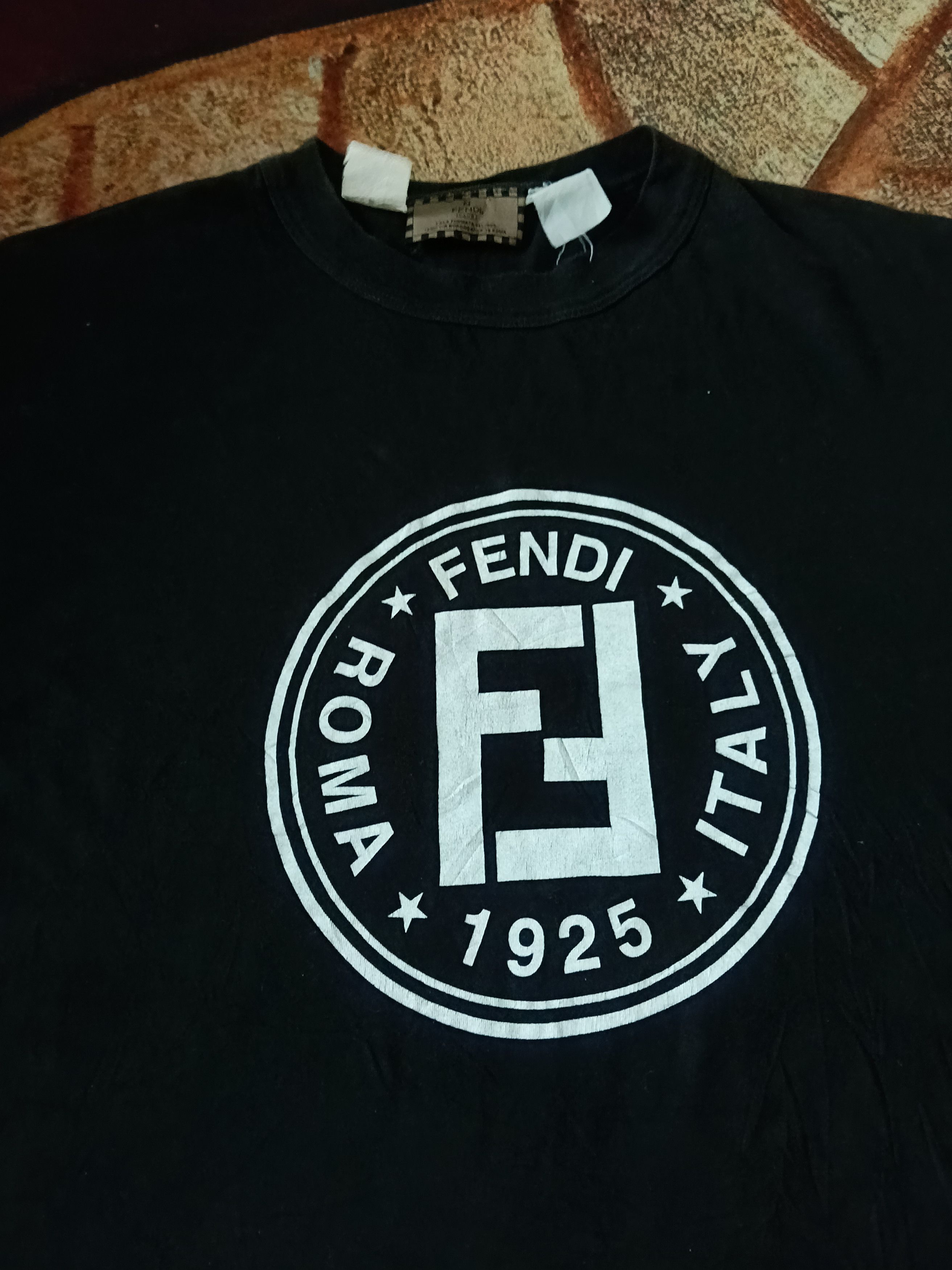 Fendi Vintage Fendi Tshirt Size US M / EU 48-50 / 2 - 2 Thumbnail