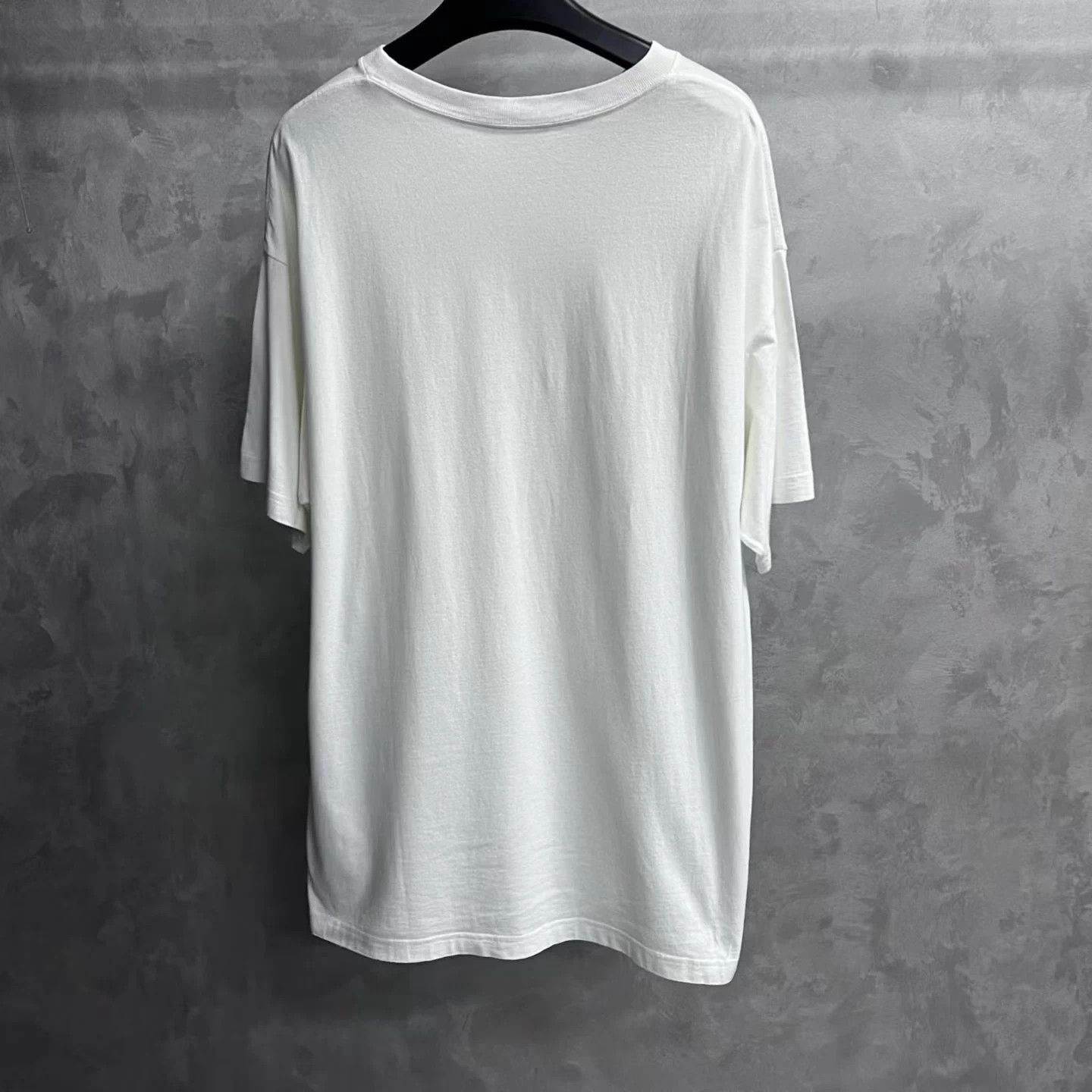 Balenciaga Balenciaga white logo print cotton T-shirt XS Size US XXS / EU 40 - 2 Thumbnail