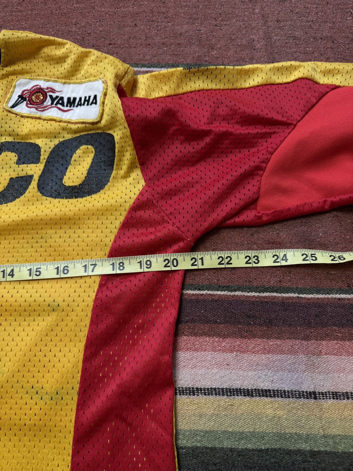 Vintage Vintage 1970's Maico Motorcycle Racing Jersey Shirt Size US L / EU 52-54 / 3 - 5 Thumbnail
