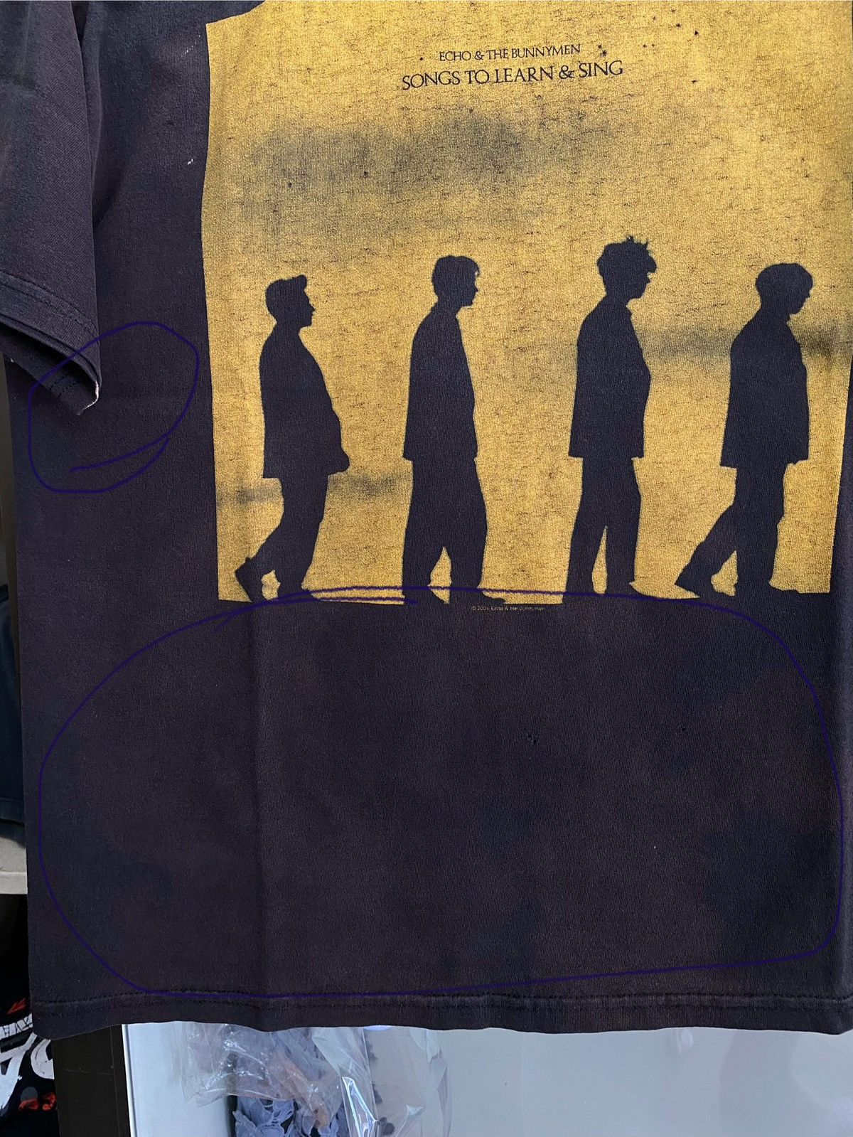 Band Tees × Vintage Echo & the Bunnymen 2001 Vintage Shirt Size US L / EU 52-54 / 3 - 6 Thumbnail