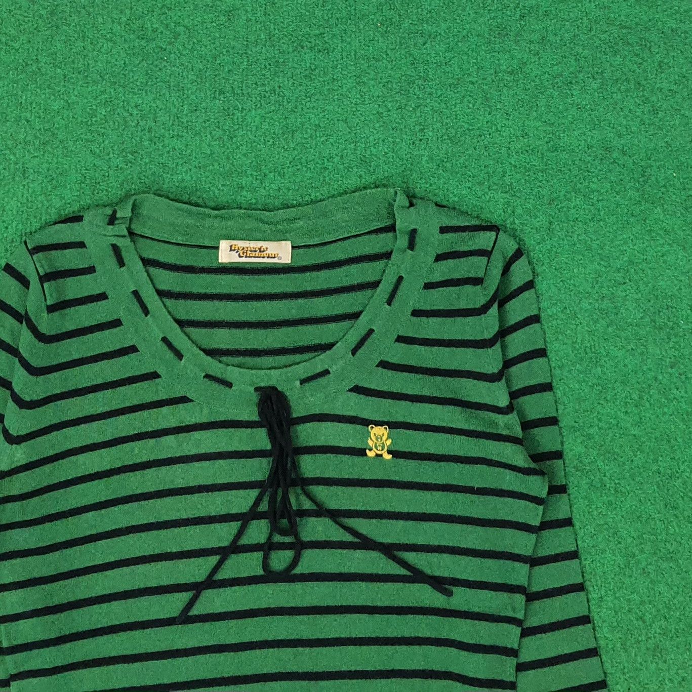 Hysteric Glamour Vintage Hysteric Glamour Stripe Japan Brand Tshirt C249N44 Size XS / US 0-2 / IT 36-38 - 2 Thumbnail