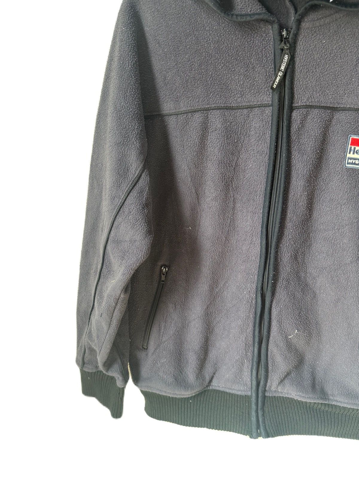 Hysteric Glamour × Skoloct HYSTERIC GLAMOUR HEAVY ZIPPER JACKET WITH HOODIES FLEECE Size US M / EU 48-50 / 2 - 5 Thumbnail