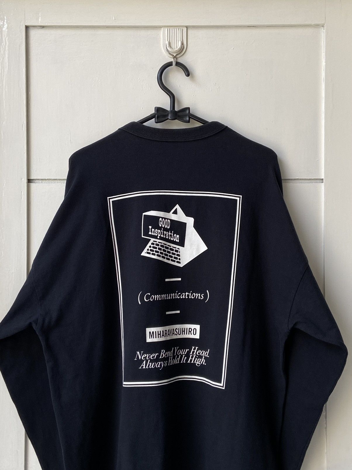 GU × Maison MIHARA YASUHIRO MIHARAYASUHIRO x GU Black T-shirt Size US M / EU 48-50 / 2 - 6 Thumbnail
