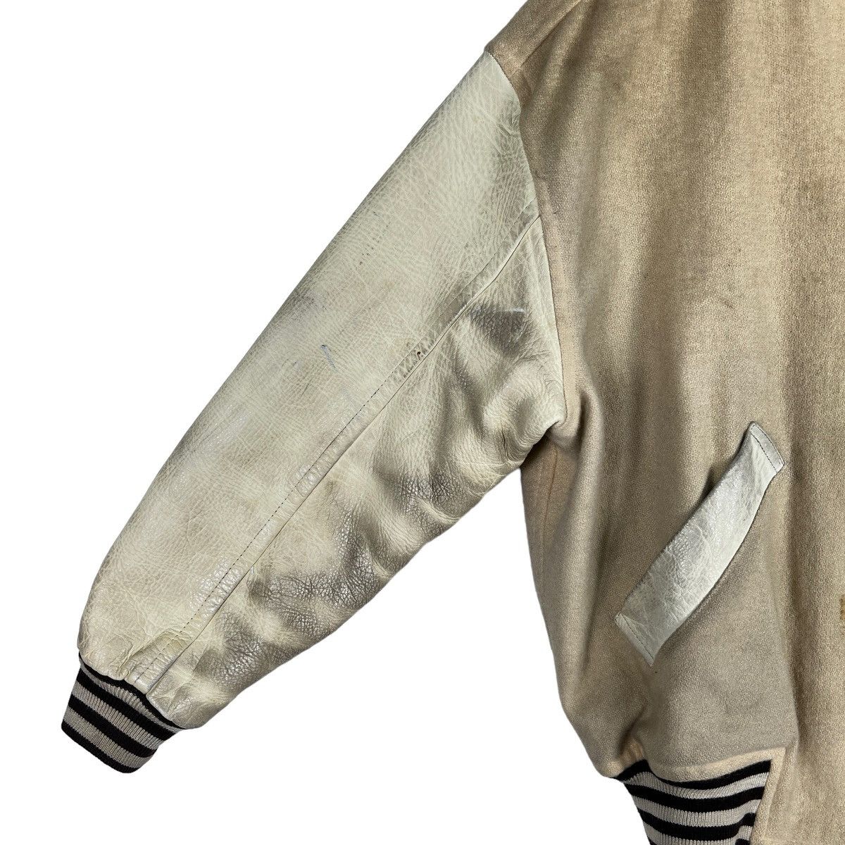Japanese Brand 🔥 VINTAGE SCOOP BOY VARSITY BOMBER JACKET Size US M / EU 48-50 / 2 - 13 Thumbnail