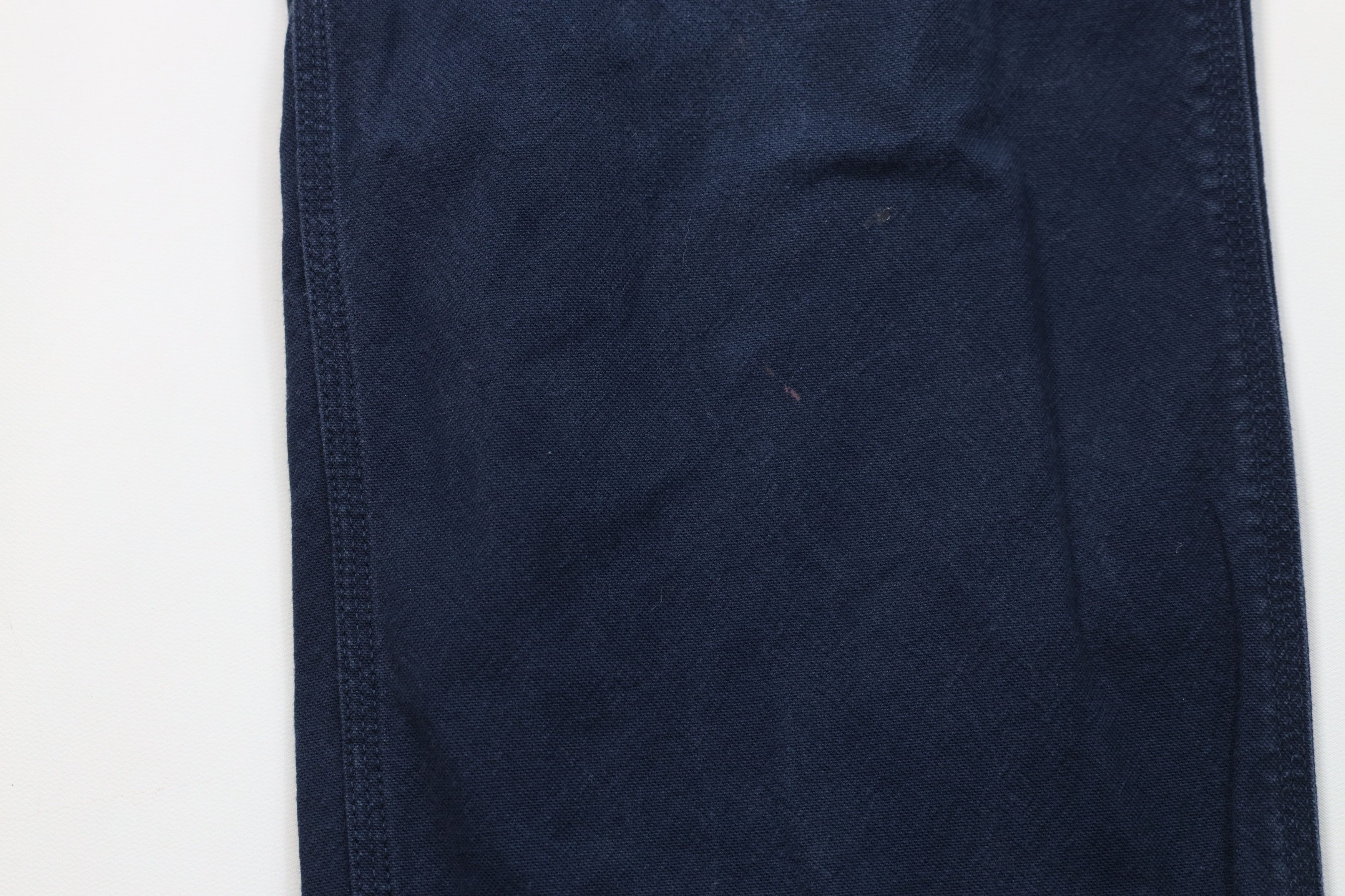 Carhartt Vintage Y2K Carhartt Wide Leg Dungaree Pants Navy Blue Size US 38 / EU 54 - 6 Thumbnail