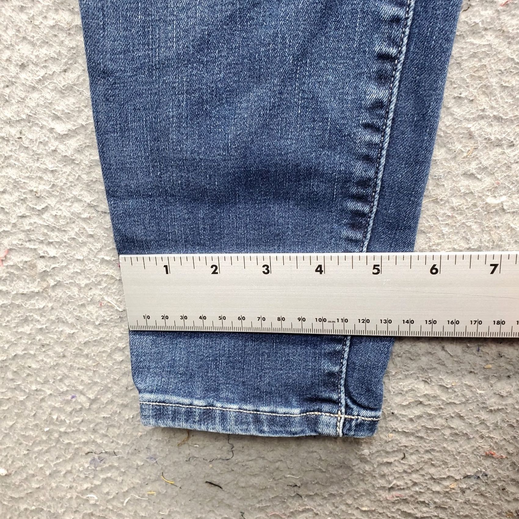 Lucky Brand Lucky Brand Hayden Skinny Jeans Womens Size 2 Blue Denim Mid Rise 5-Pocket Design Vintage: No Streetwear Size 26" / US 2 / IT 38 - 5 Thumbnail