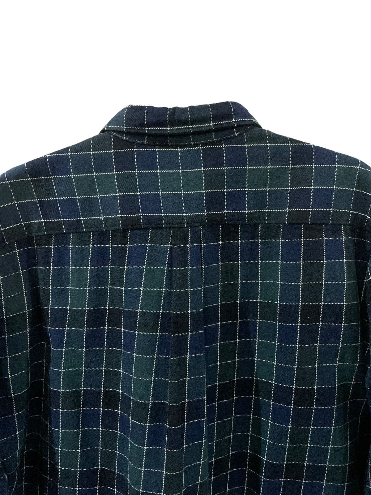 Flannel × Japanese Brand Vintage Graniph Travis Scott Style Tartan Plaid Flannel Size US M / EU 48-50 / 2 - 9 Thumbnail