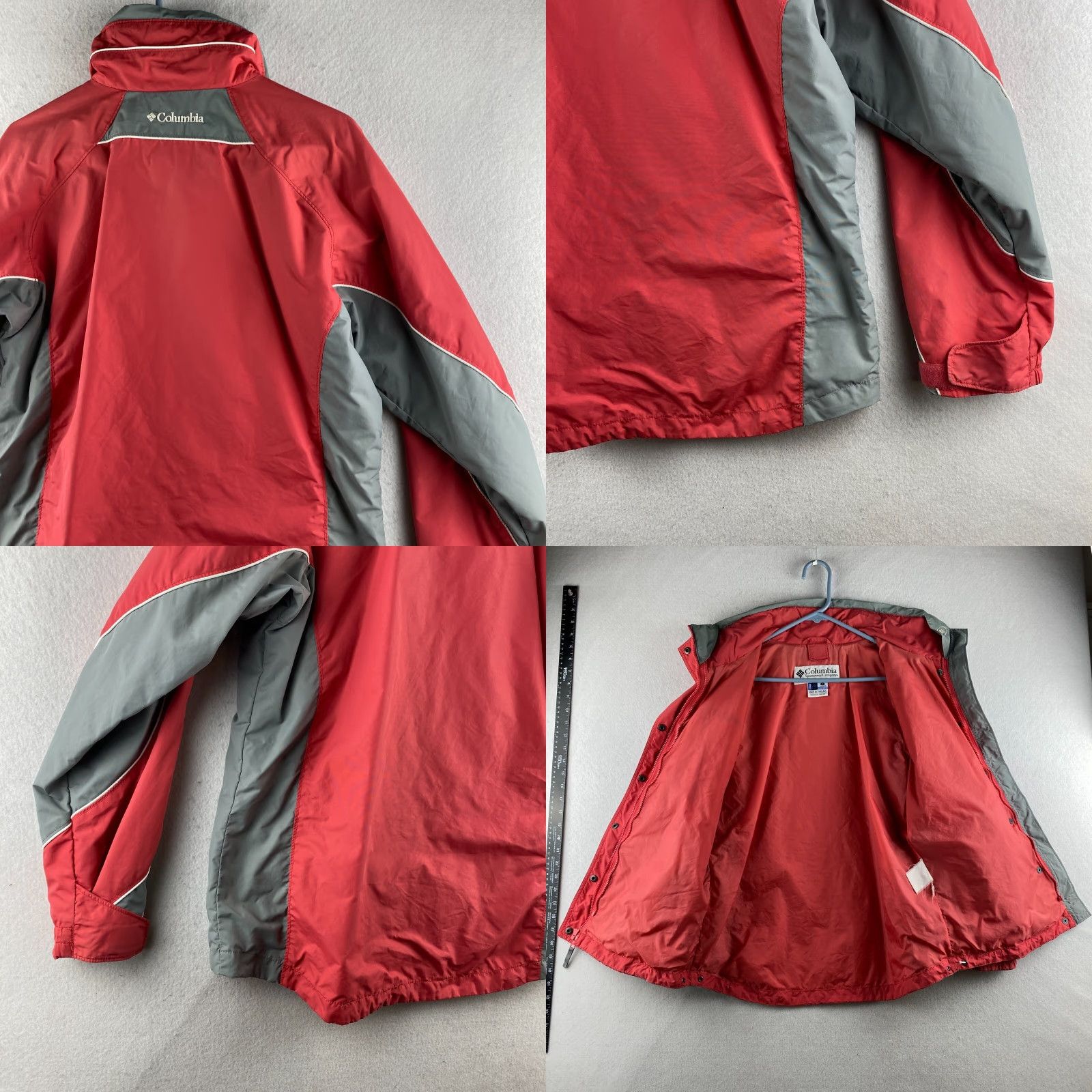 Pinko Columbia Jacket Womens Small S Pink Full Zip Softshell Snow Outerwear Interchangeable Core Regular Fit Winter Spring Fall Women (No extra text) Size S / US 4 / IT 40 - 10 Thumbnail