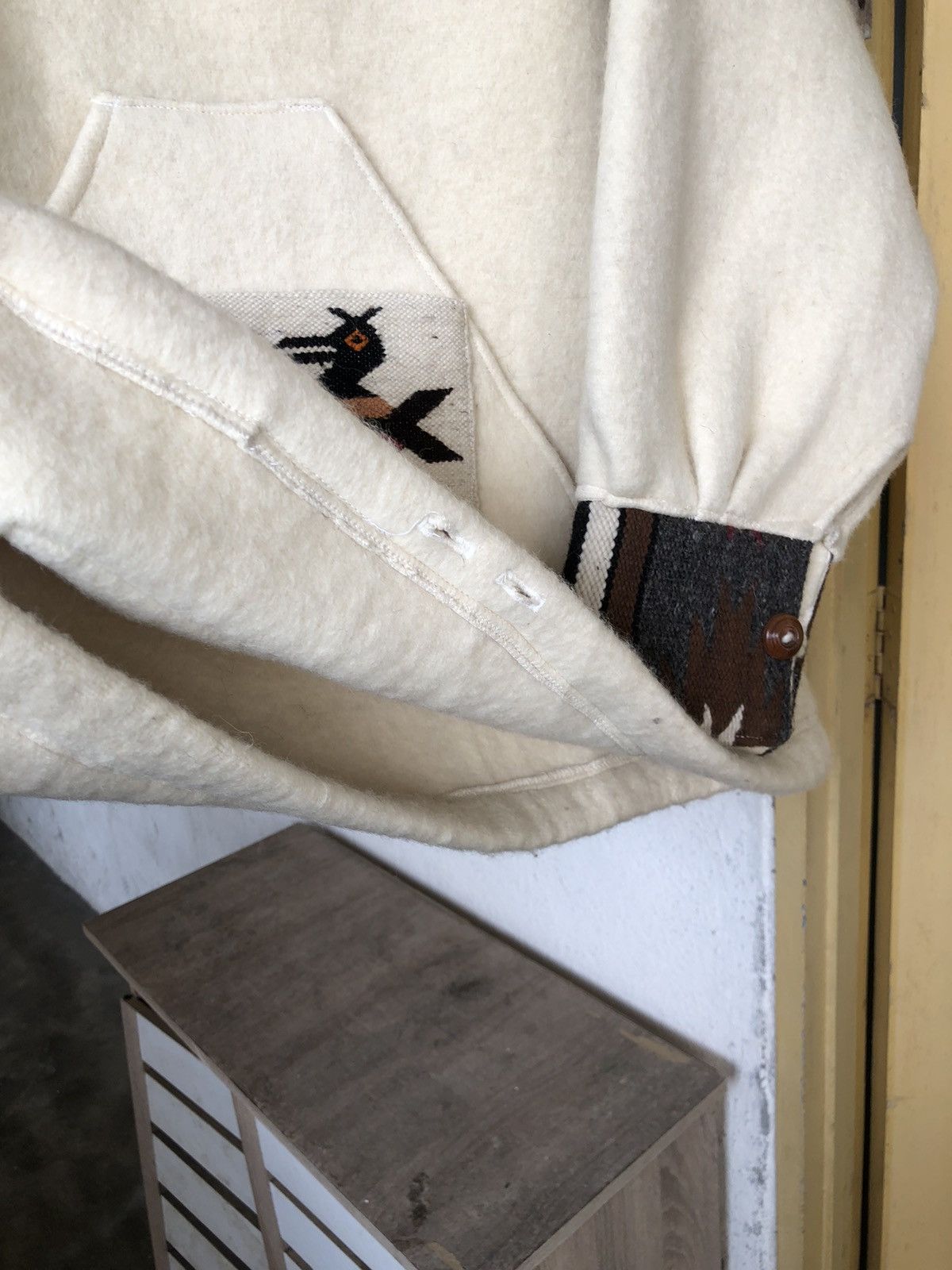 Native Rare🔥Vtg Artesanias Indigenas Hand Made Chimayo Wool Jacket Size US L / EU 52-54 / 3 - 19 Thumbnail