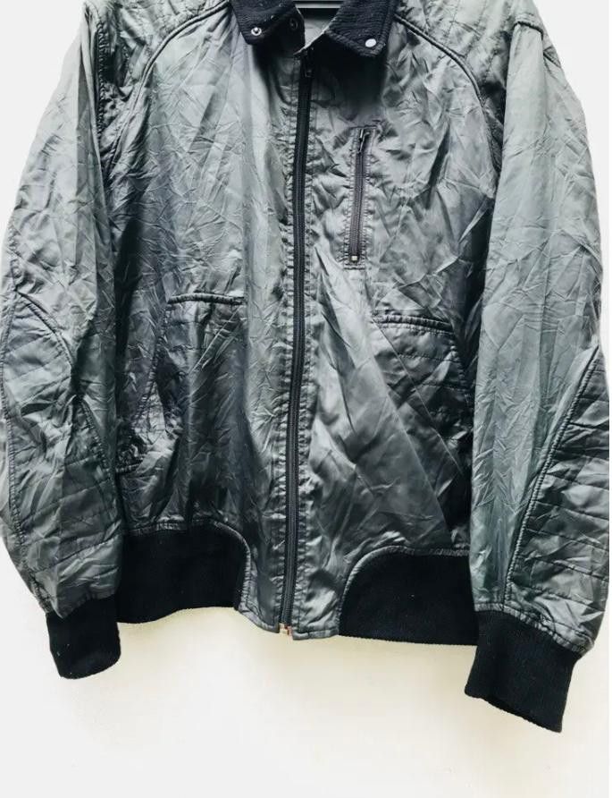Issey Miyake Vintage 80's Issey Miyake Skyline Bomber Jacket Size US L / EU 52-54 / 3 - 5 Thumbnail