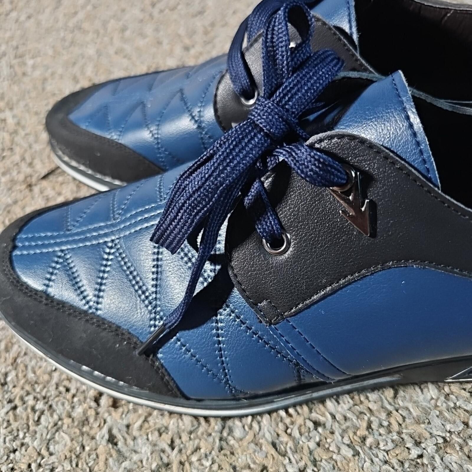 Other COSIDRAM Mens Casual Shoes Walking 12-CN46/blue-black Size US 12 / EU 45 - 3 Thumbnail