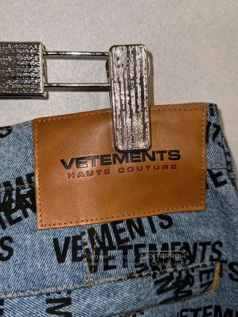Vetements Vetements Jeans full of bullet screen jeans . Size US 32 / EU 48 - 6 Thumbnail